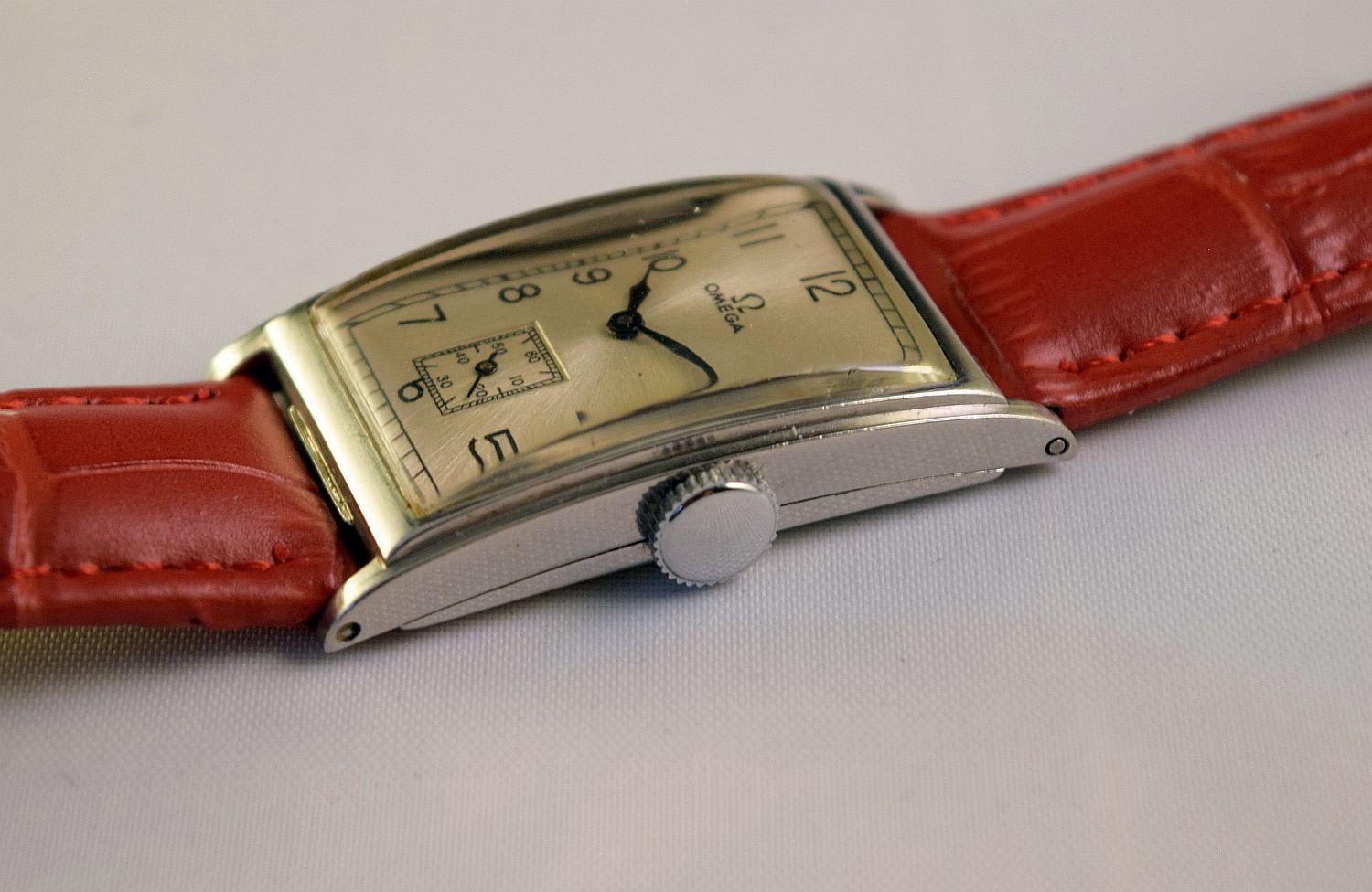 omega vintage rectangular watches