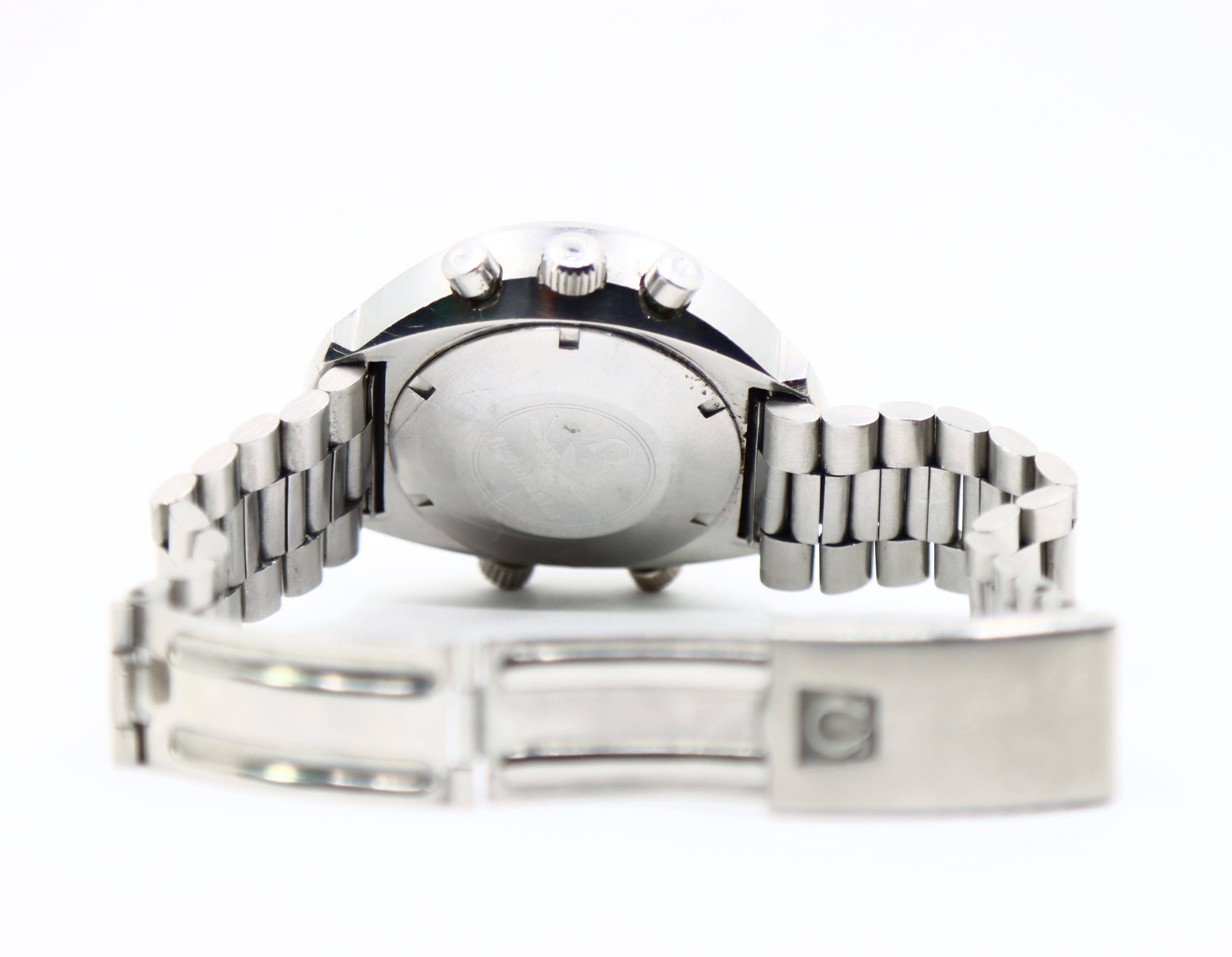 Omega Flightmaster 2° Modello Ref.145.036 43mm Cal.911 Orologio manuale in vendita 6