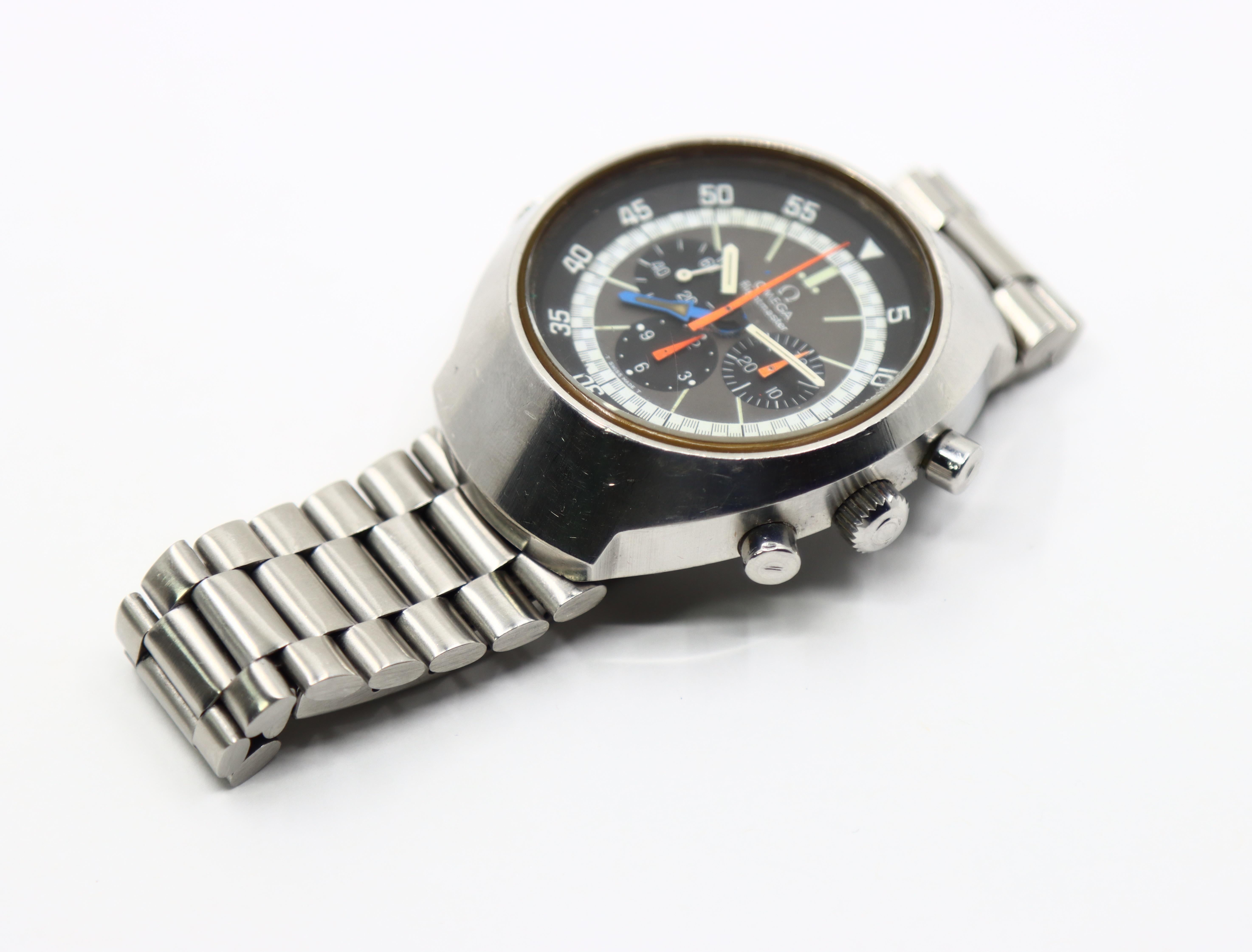 Omega Flightmaster 2° Modello Ref.145.036 43mm Cal.911 Orologio manuale in vendita 8