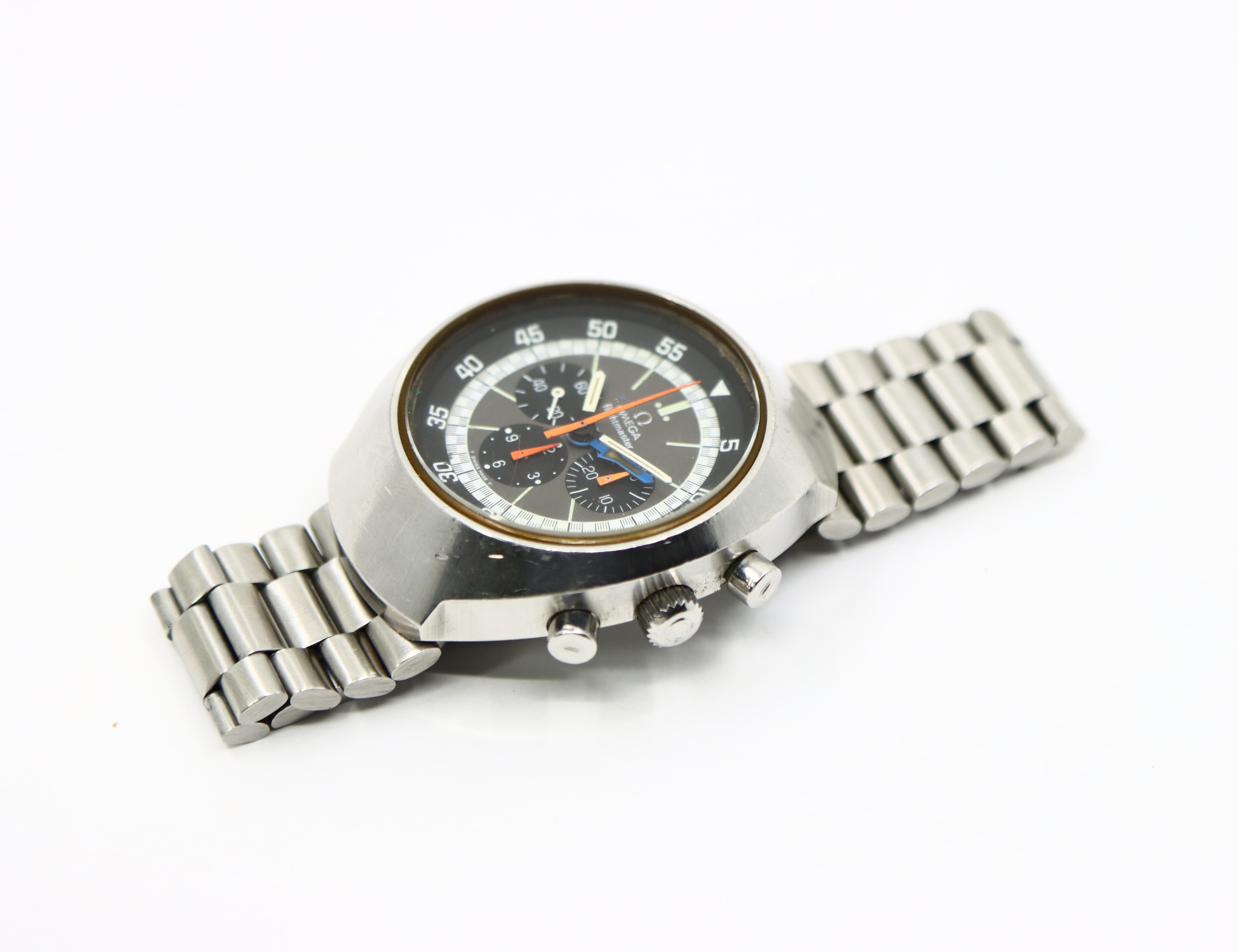 Donna Omega Flightmaster 2° Modello Ref.145.036 43mm Cal.911 Orologio manuale in vendita