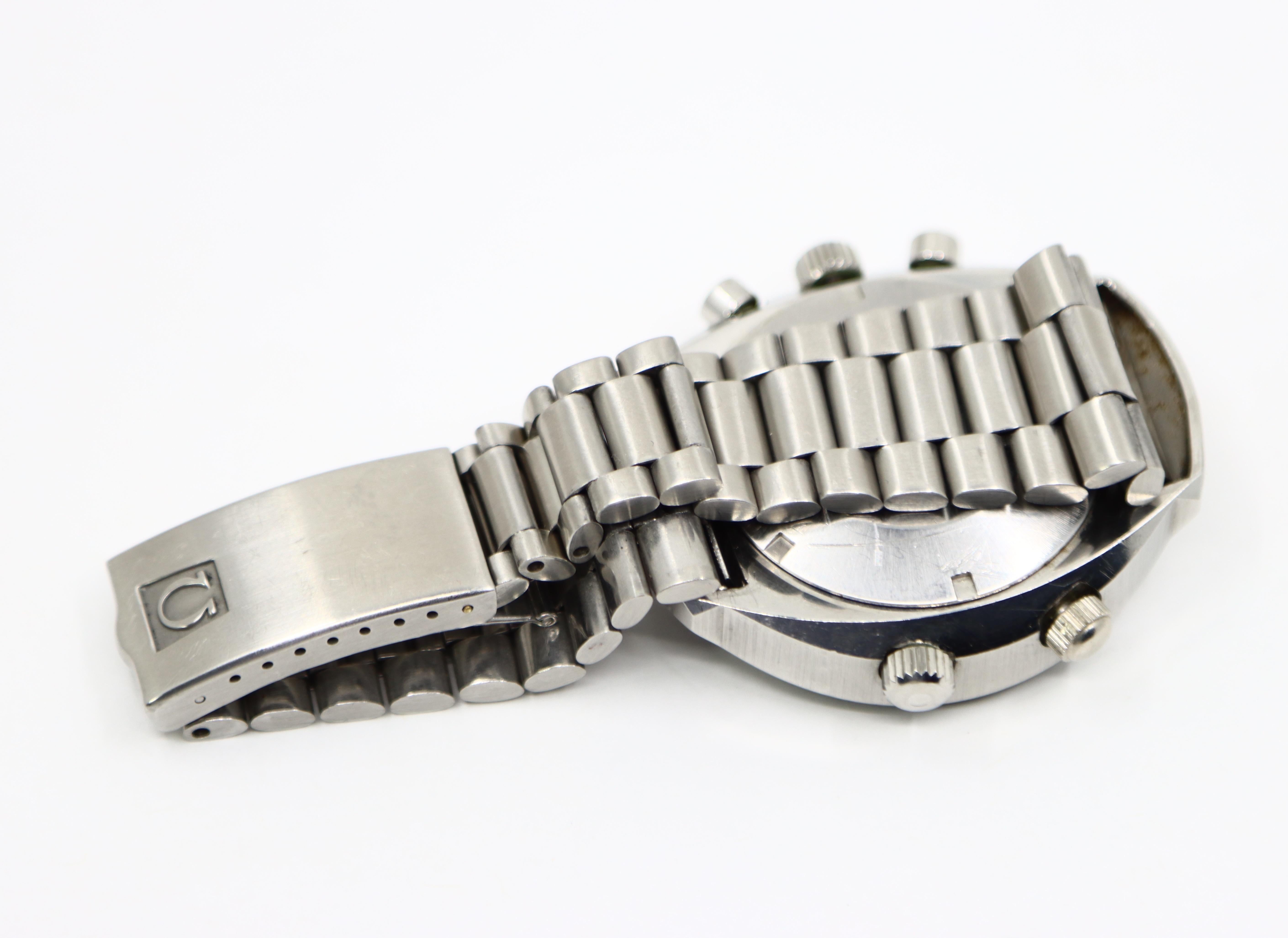 Omega Flightmaster 2° Modello Ref.145.036 43mm Cal.911 Orologio manuale in vendita 5