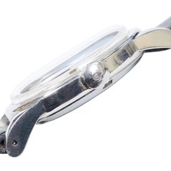Omega für Tiffany & Co. 1950er Jahre Stahlgehäuse Automatik-Armbanduhr