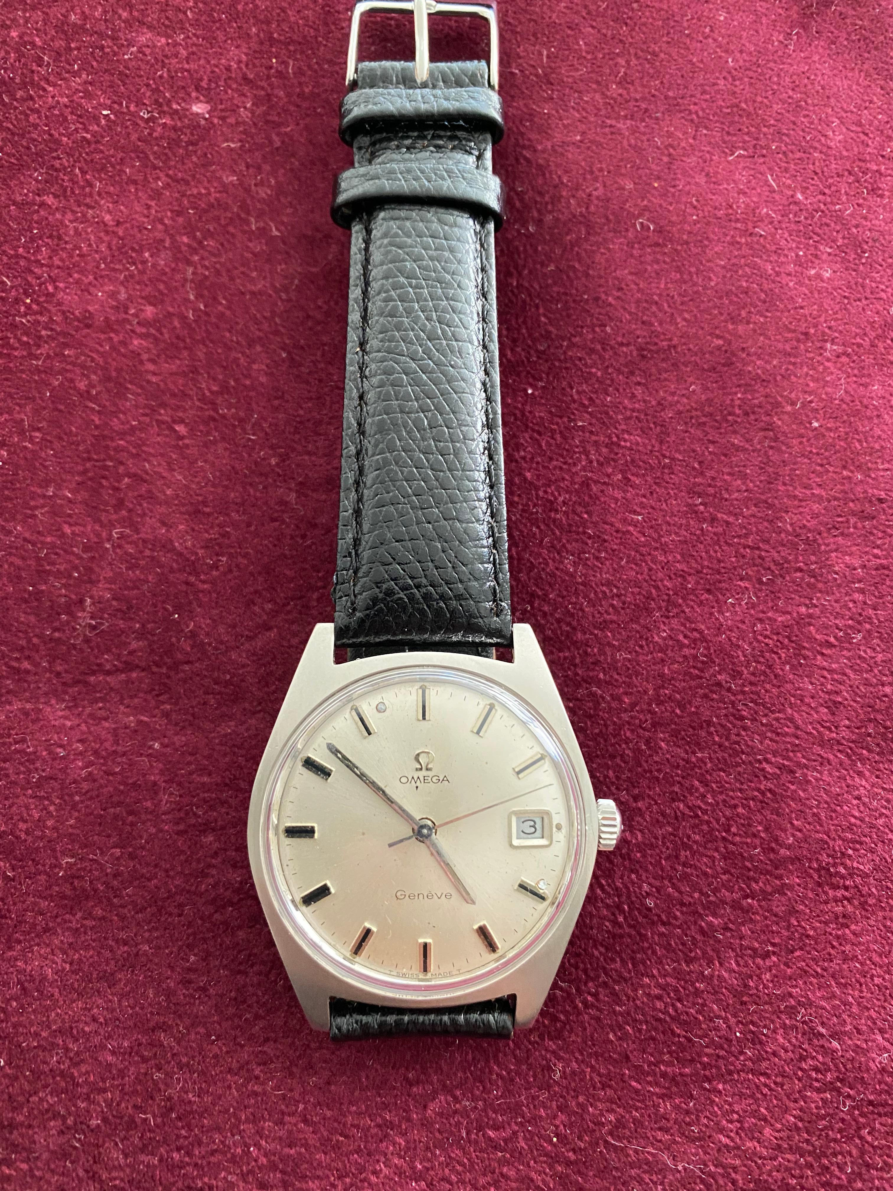 omega geneve strap