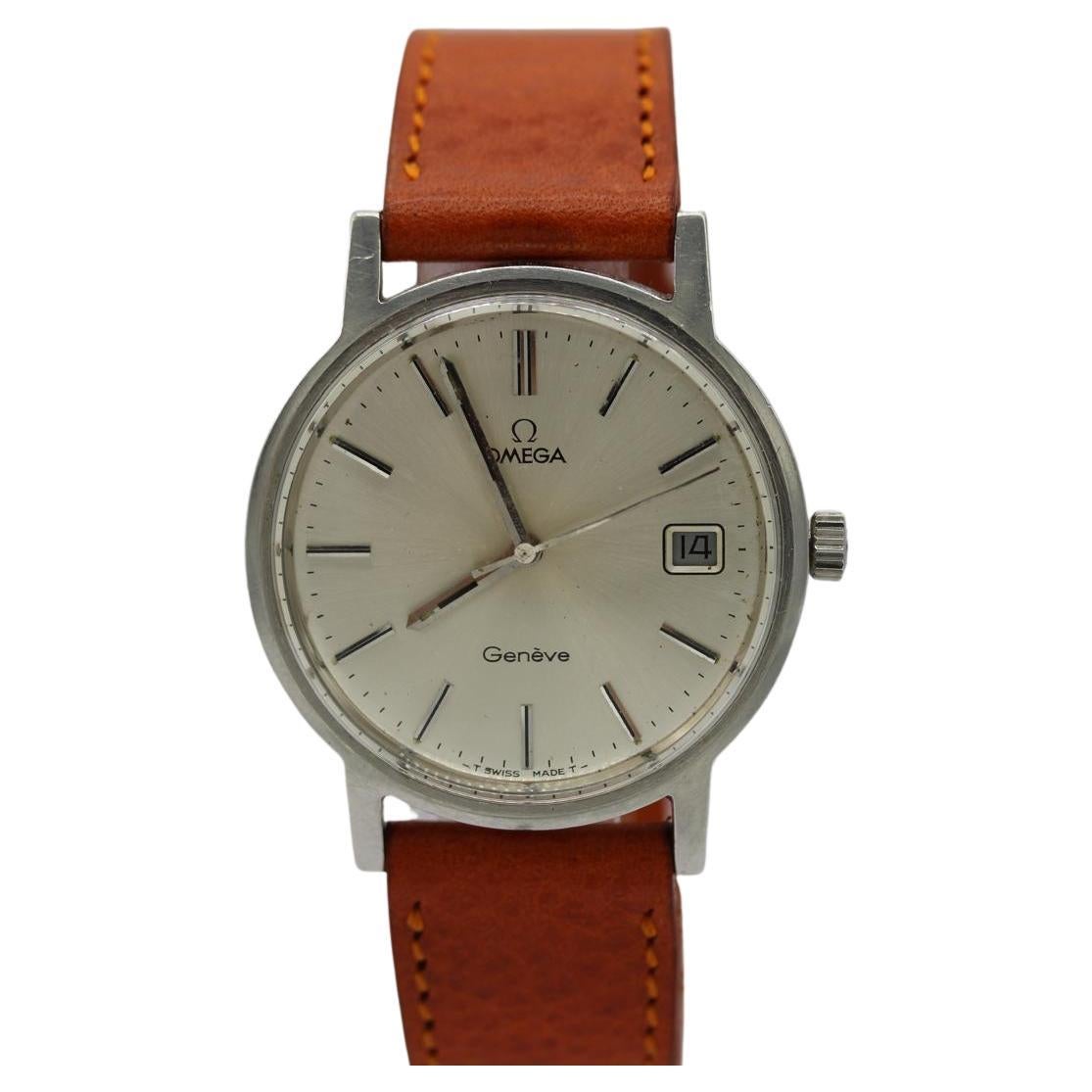 Omega Geneve 1360104 – 1974 – Silver Dial – Manual Wind in vendita