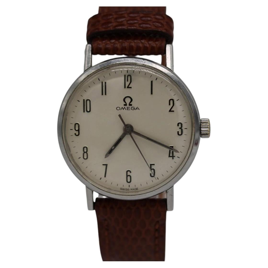 Omega Genève 136.018 - 1965 - Talla Pequeña - Viento Manual Calibre 601