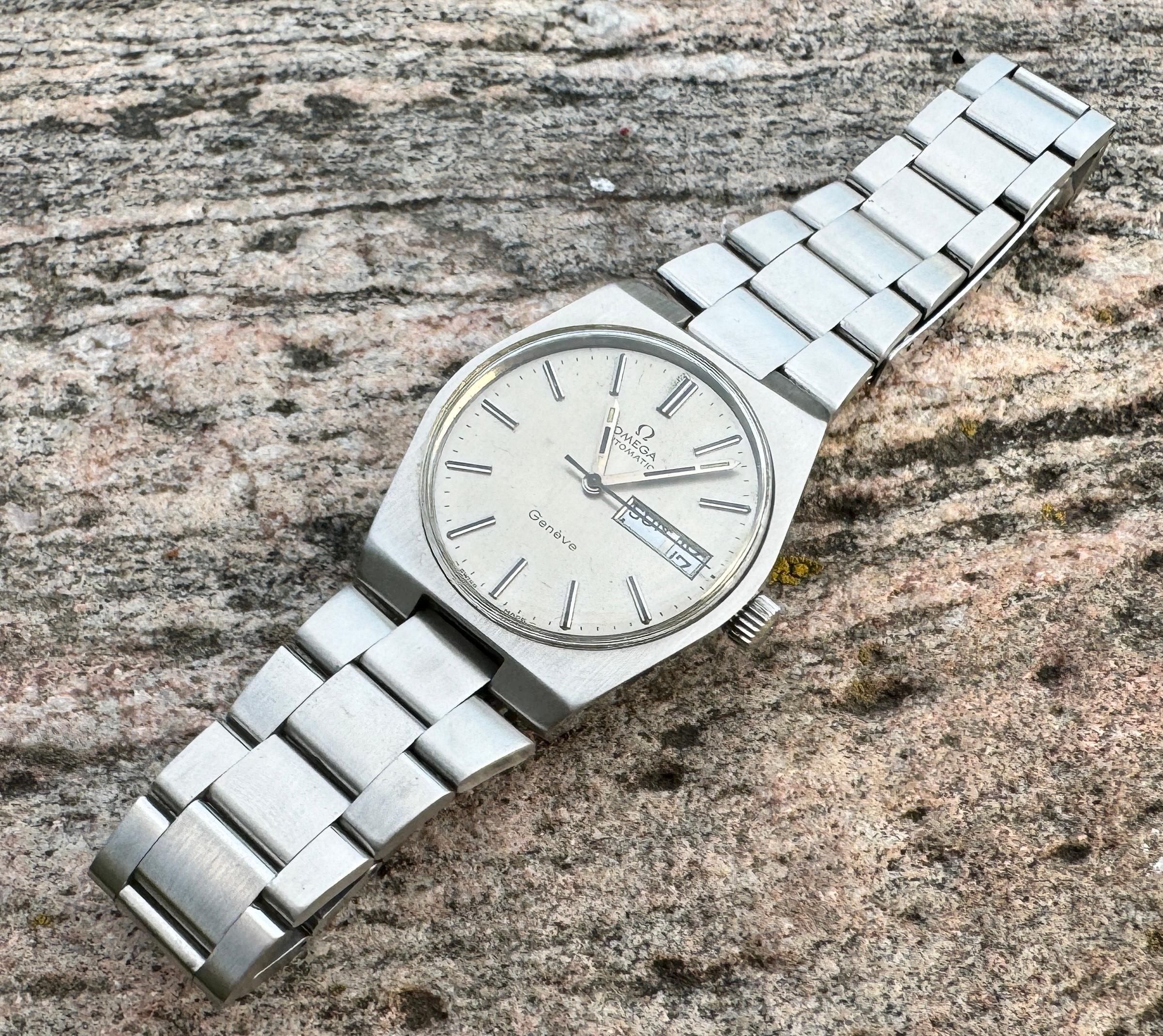 Omega Genève 1660125 Automatikuhr mit Tagesdatum 7