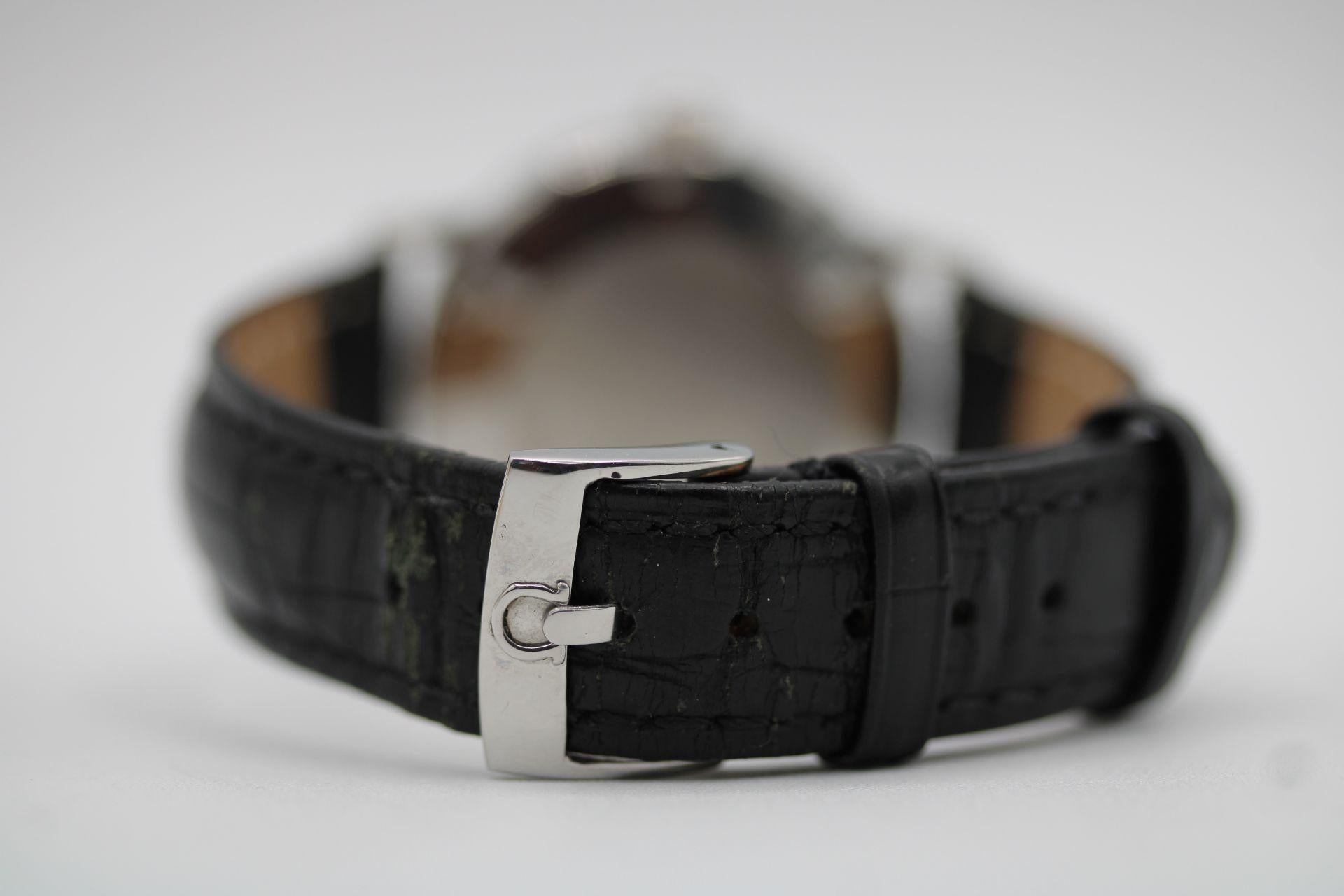 omega geneve black dial