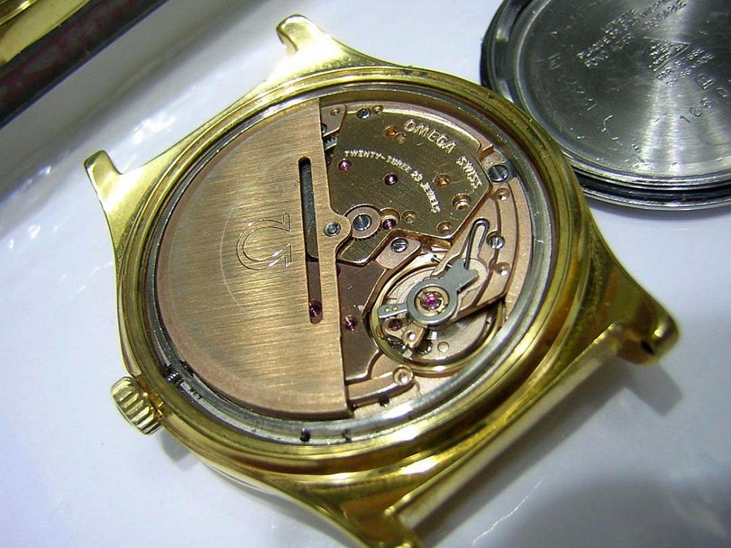 Omega Geneve Automatik-Tagesdatum 8