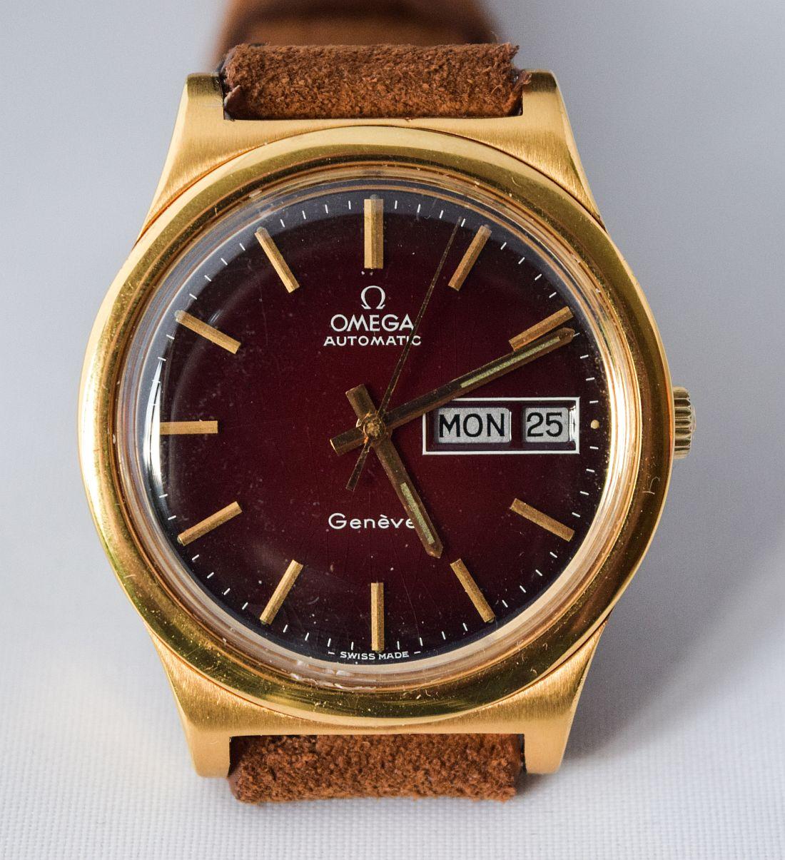 Omega Geneve Automatik-Tagesdatum 1