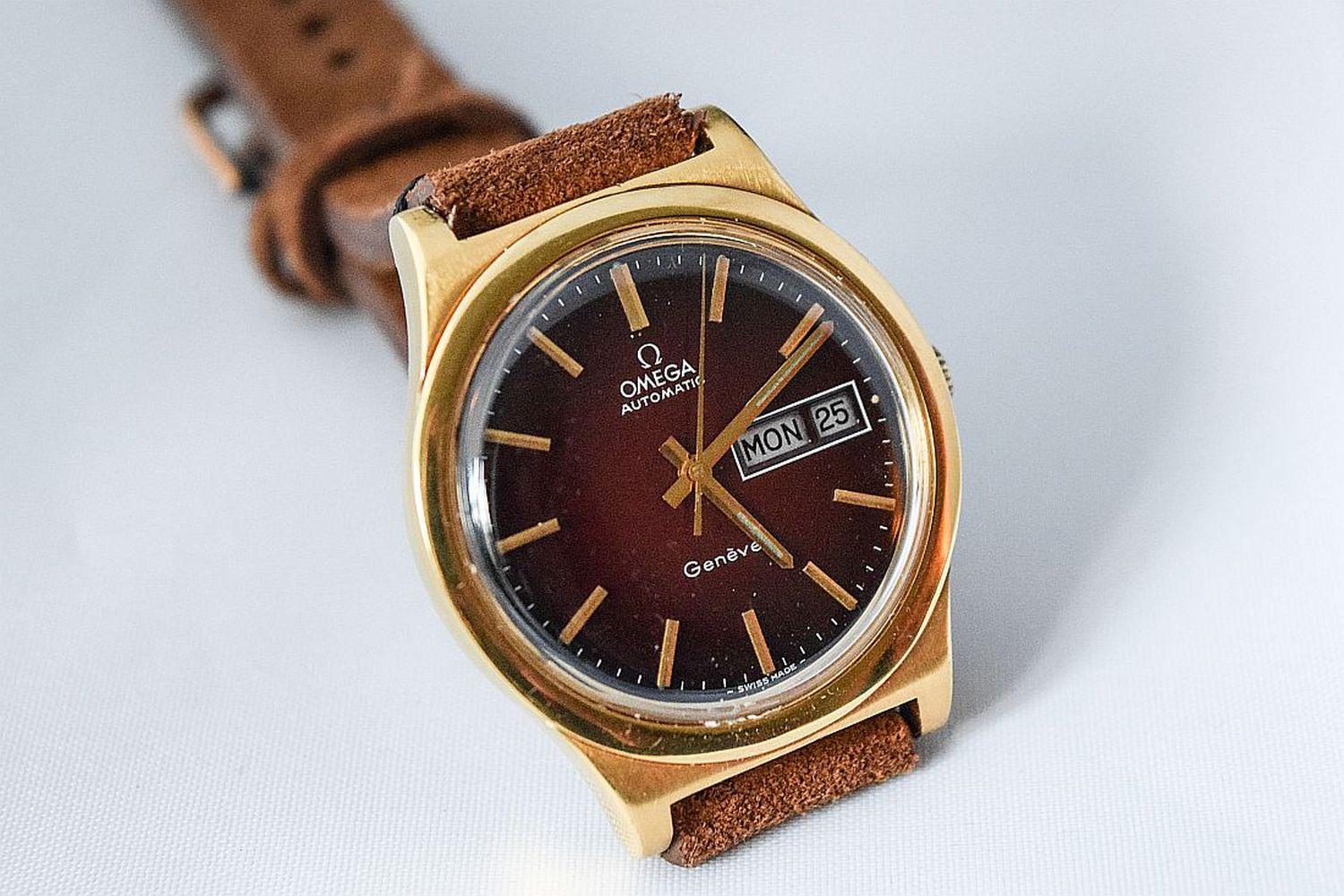 Omega Geneve Automatik-Tagesdatum 2