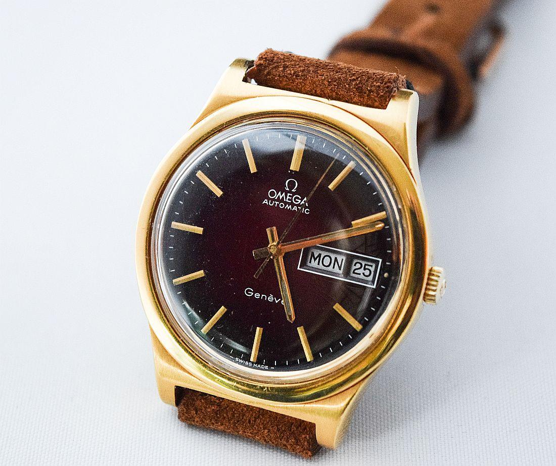 Omega Geneve Automatik-Tagesdatum 3