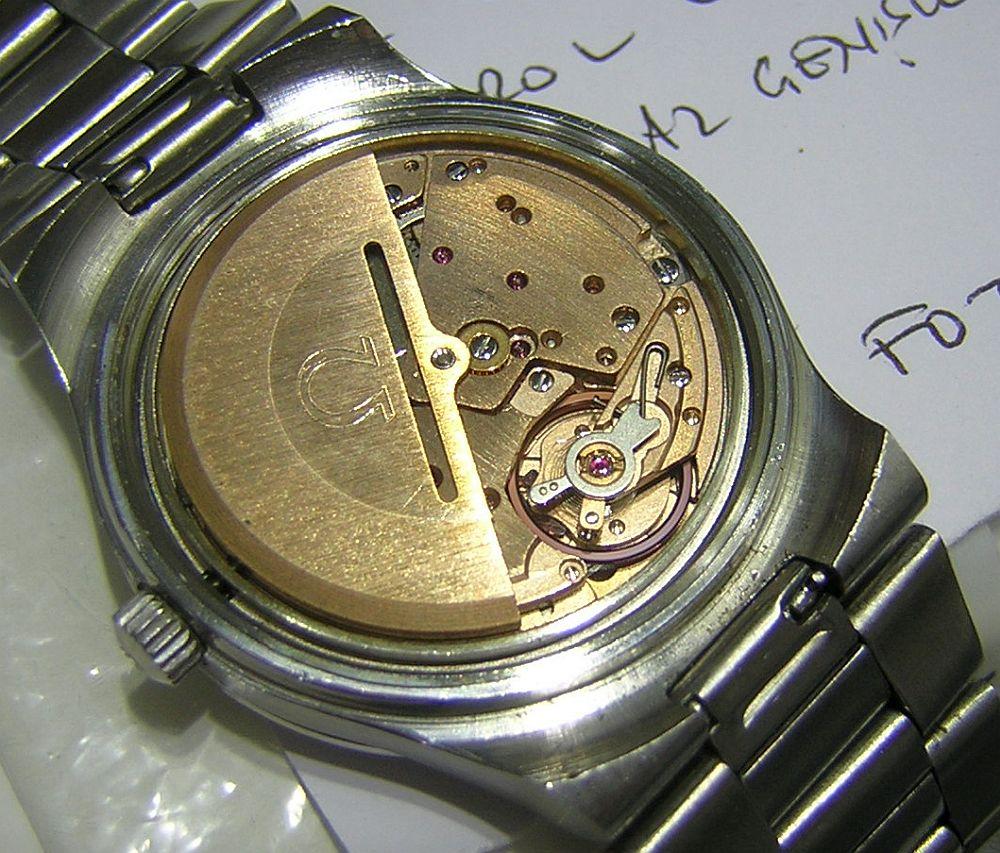 Omega Geneve Armbanduhr Retro Stahl Automatik-Armbanduhr 1