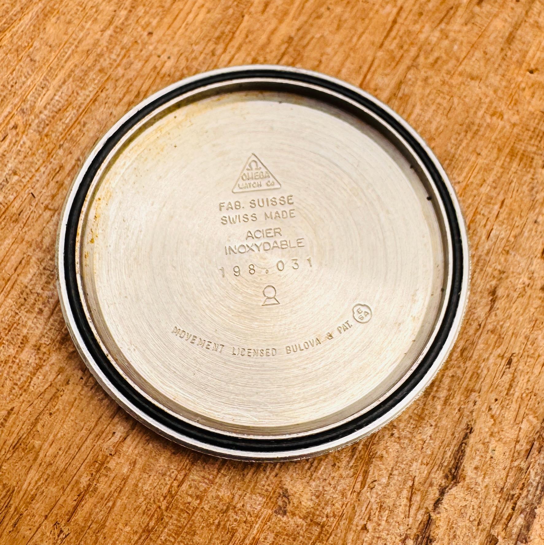 Omega Genève Cronometro Elettronico f300Hz 198.031 Orologio Eccellente in vendita 6