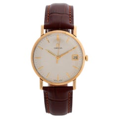 Omega Geneve, Datum, Ref 132.50, Gehäuse aus 9K Gelbgold, Kaliber 610 Jewell, um 1960