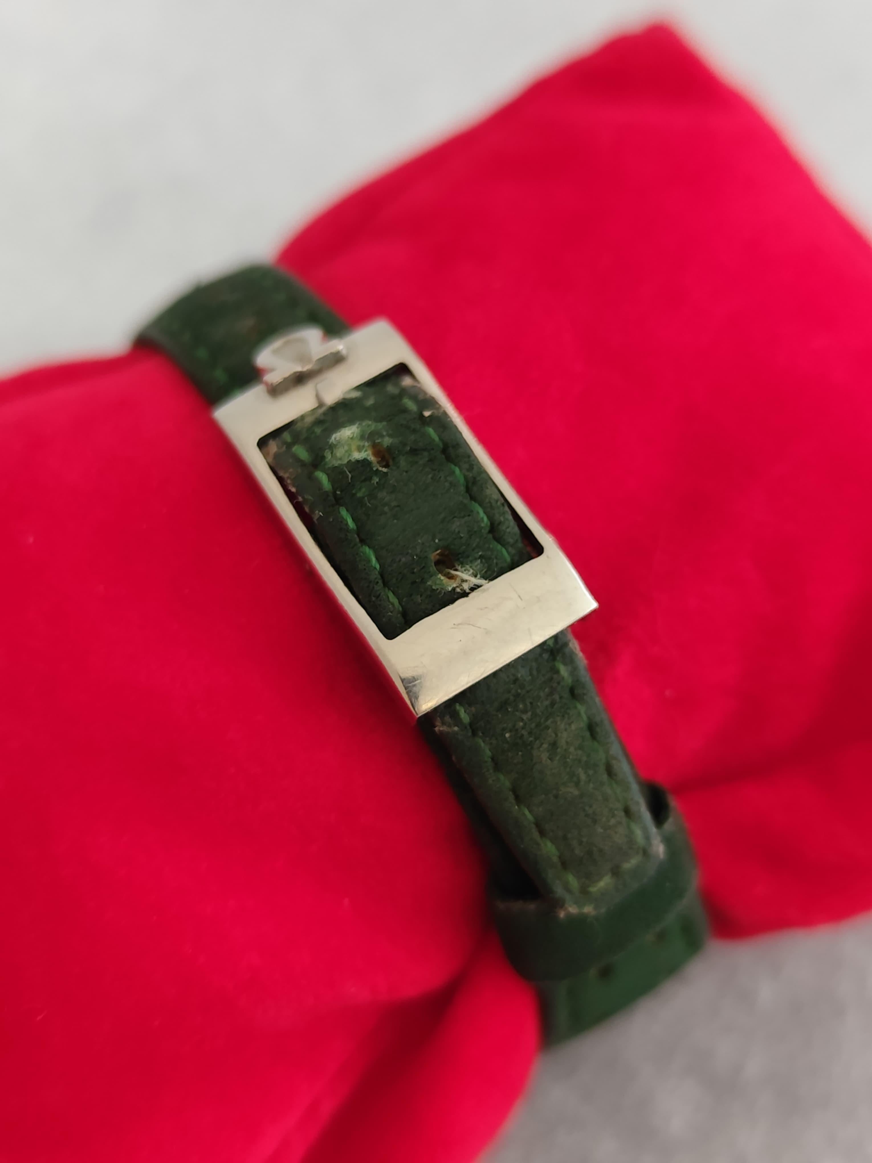 Omega Genève Dynamic ST535.015 ( 565.015 )Cal. 630 Manual Rare Green Dial Watch en vente 3