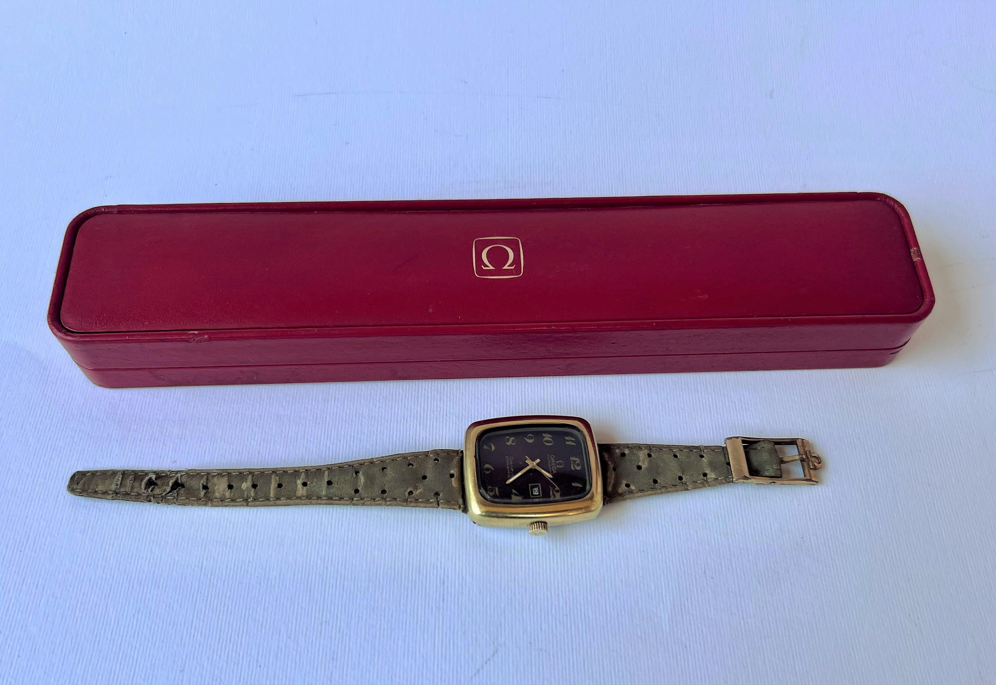 Omega Geneve Dynamic Tank Handaufzugsuhr 10