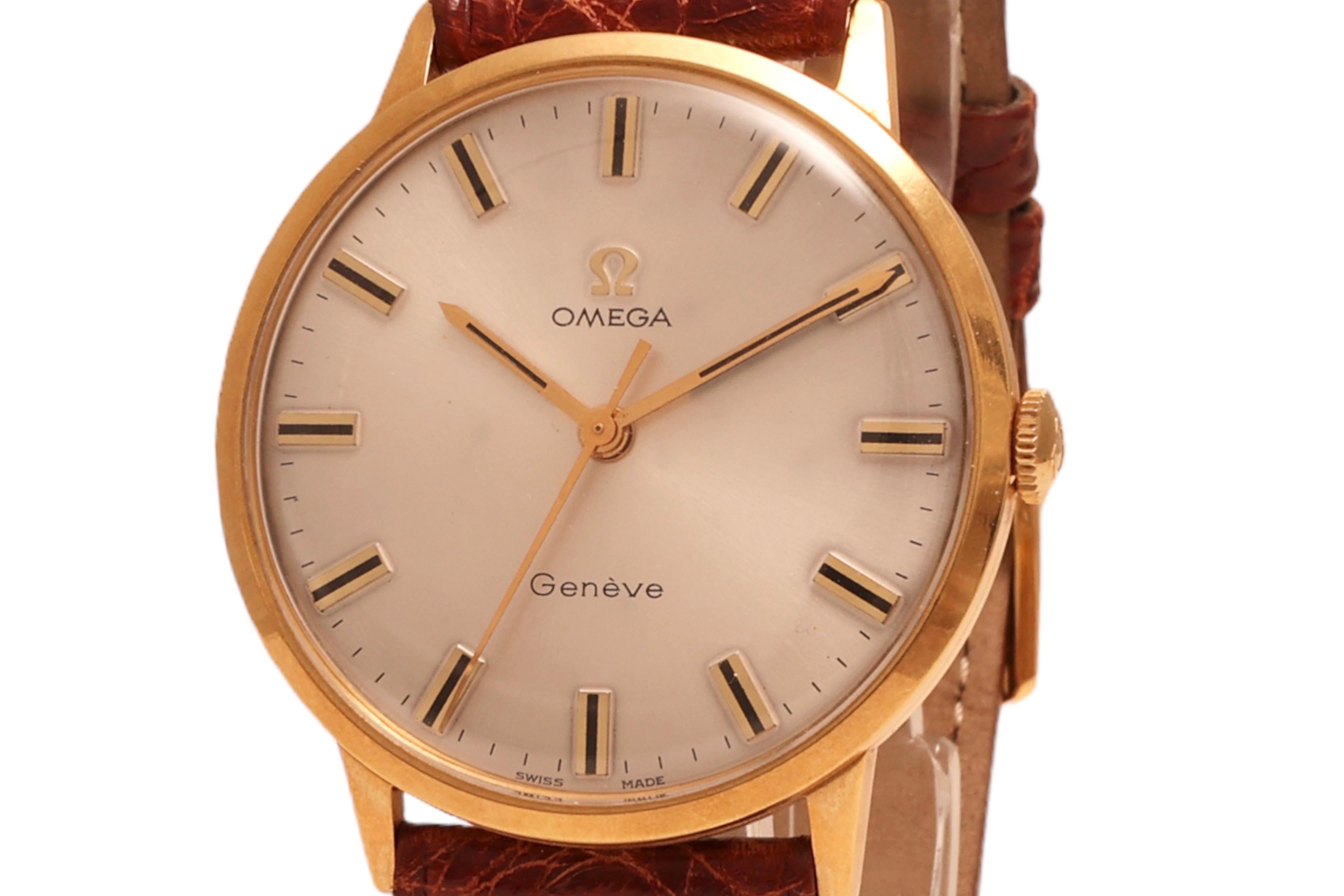 Artisan Omega Genève in 18 kt. Yellow Gold Ref. 131 041 For Sale