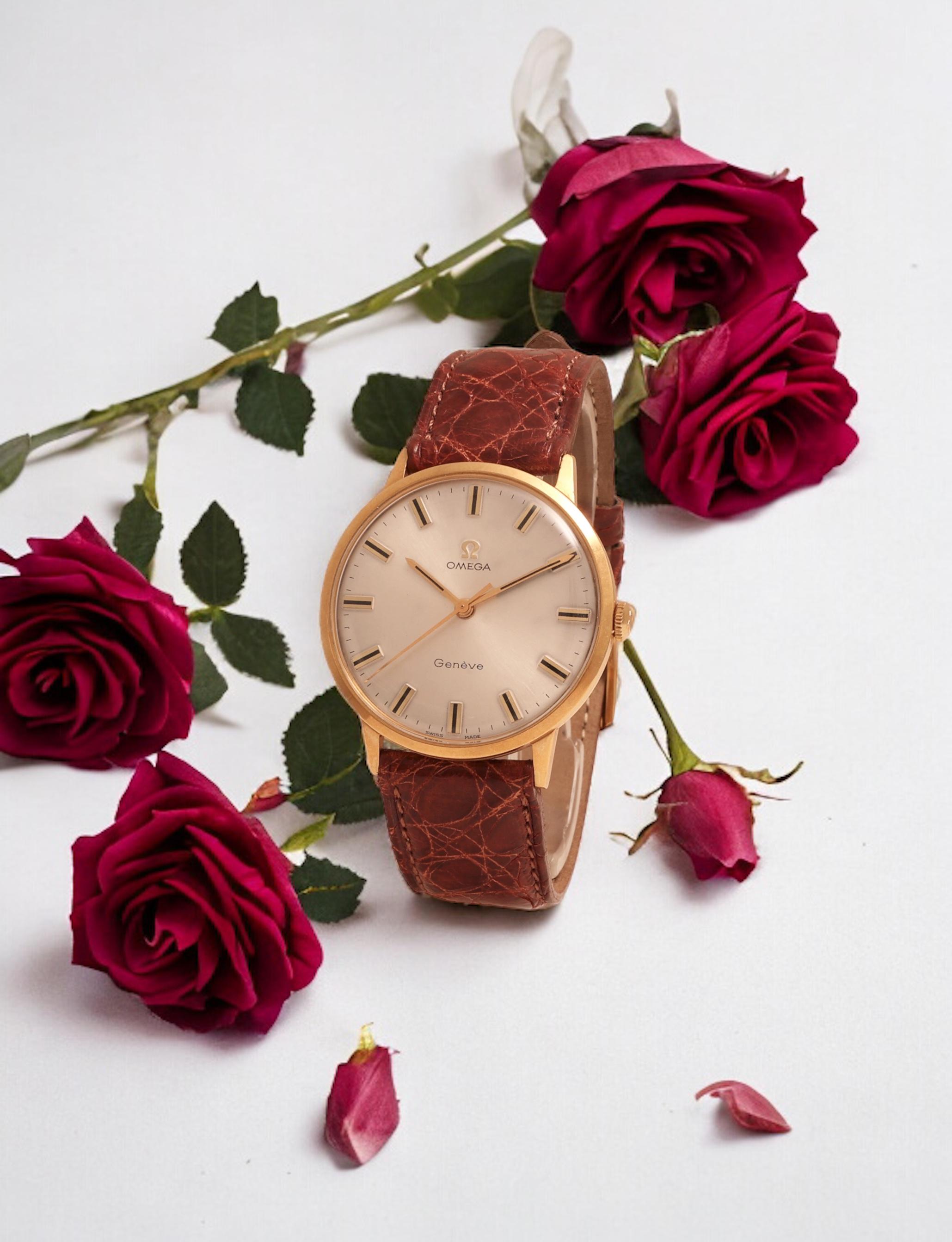 Omega Genève in 18 kt. Yellow Gold Ref. 131 041 For Sale 3