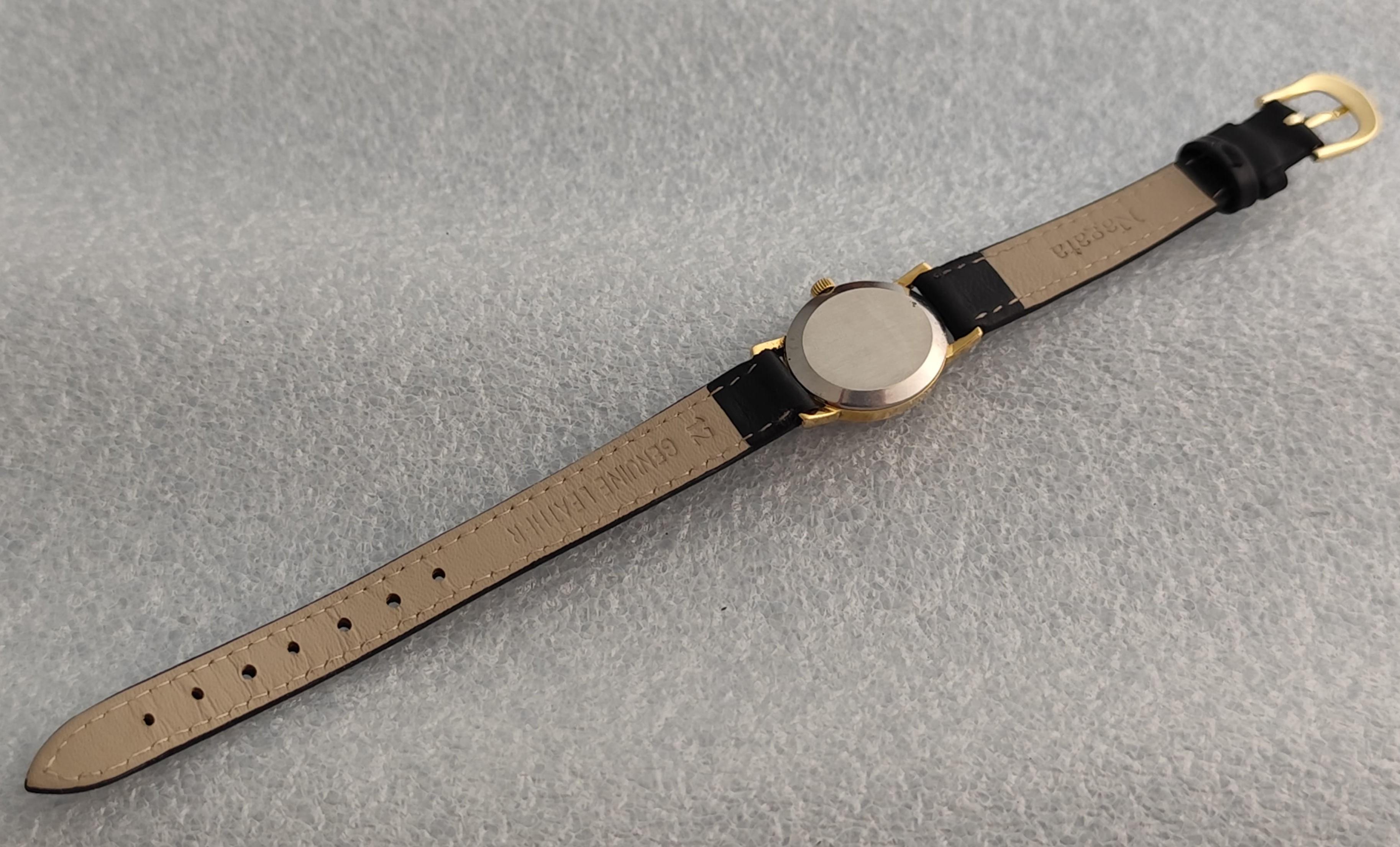 Omega Genève Rare Gold Marble Dial Ref 5110411 Cal.620 Manual Winding Ladies Wa For Sale 2