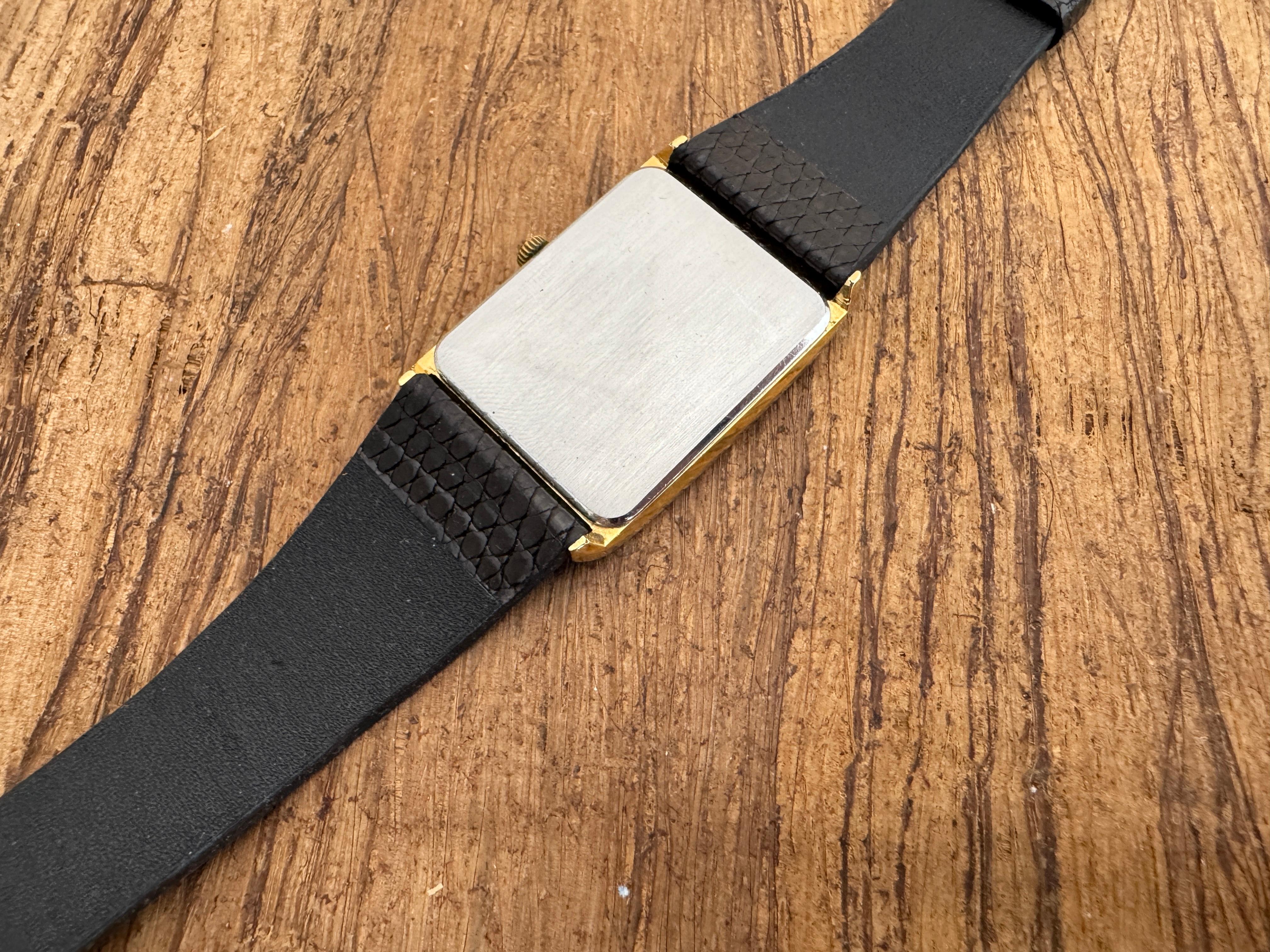 Omega Genève Ref 1110116 Oversized 30x42 mm Manual Wind Gold Plated Watch 5