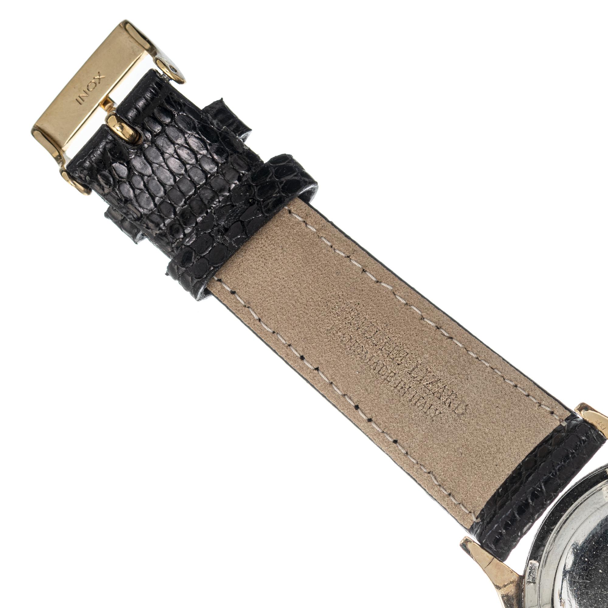 Omega Vergoldete Tiffany & Co Edelstahl Gold Automatik-Armbanduhr im Angebot 3