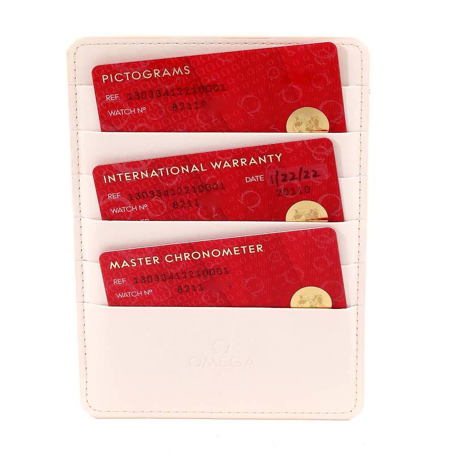 Omega Globemaster Annual Calendar Steel Mens Watch 130.33.41.22.10.001 Unworn 1