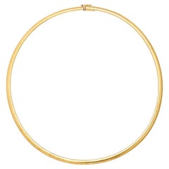 Omega Gold Necklace