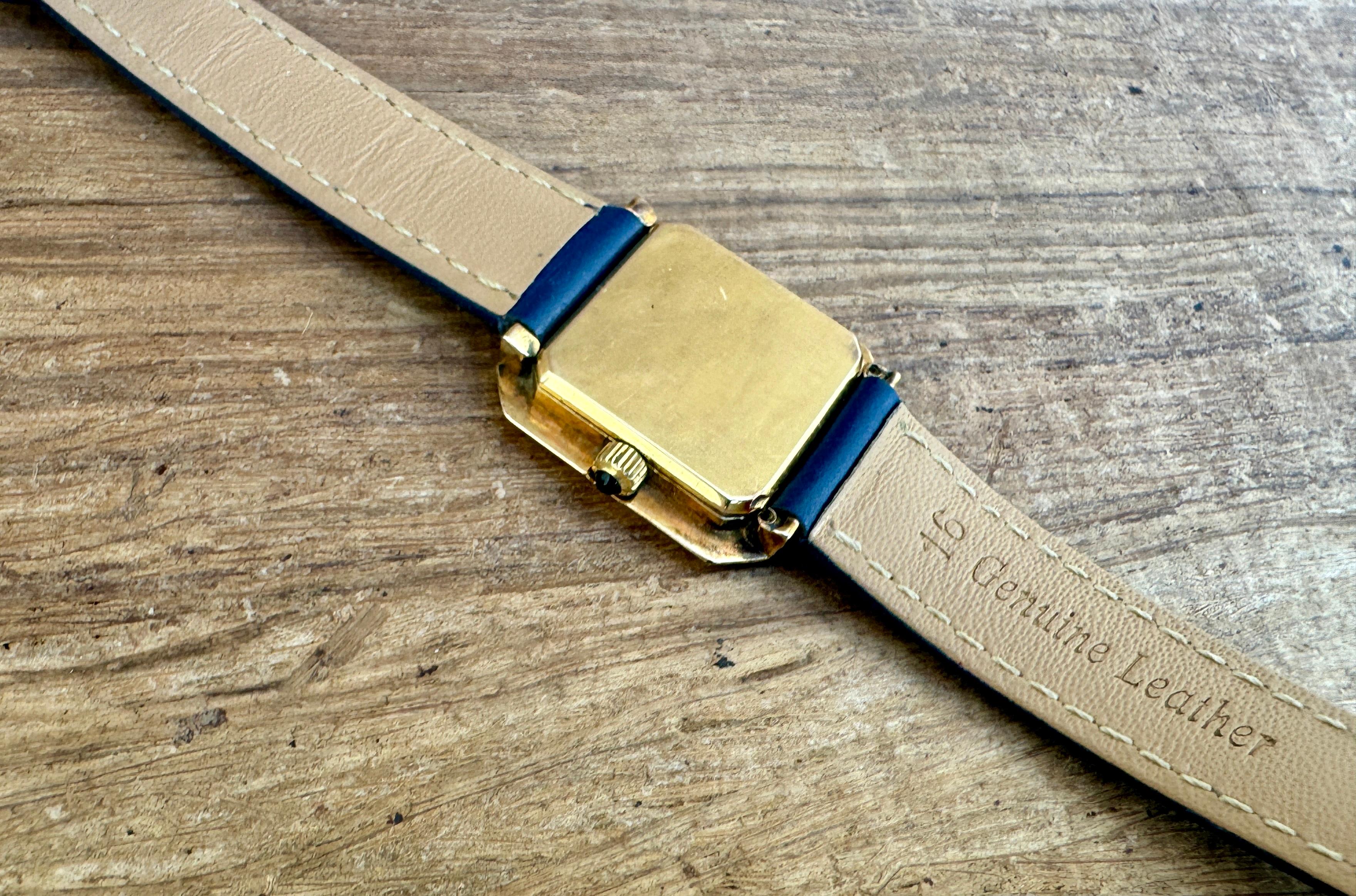 Omega Gold Plated Sterling Silver Manual Wind ref 5110013 Watch For Sale 3