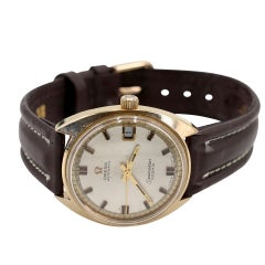 Omega Gold Seamaster Cosmic Filled 166023 34mm Watch