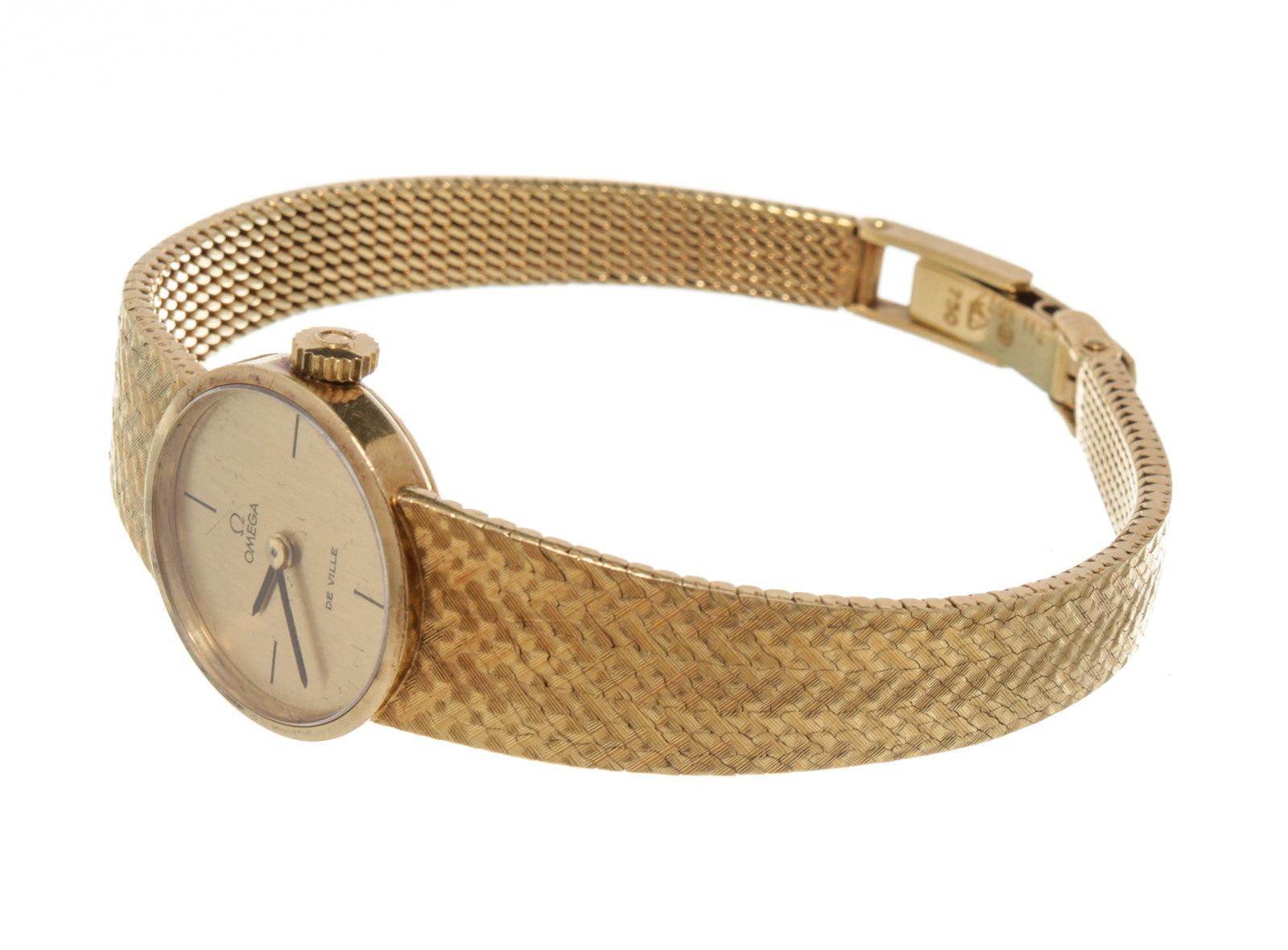 omega de ville gold vintage