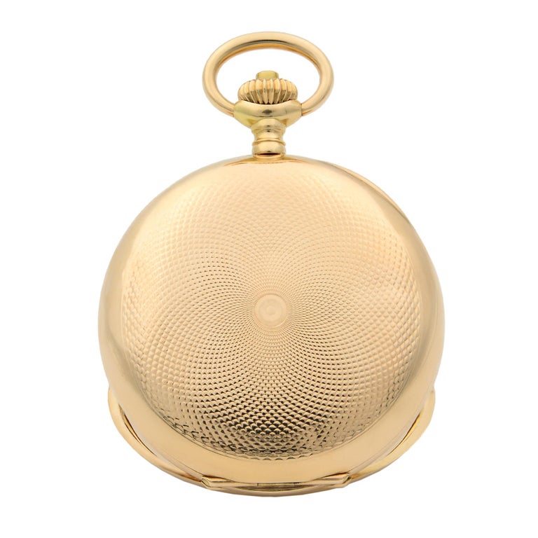 Omega Grand Prix Paris 1900 14 Karat Gold Manual Wind Pocket Watch at  1stDibs