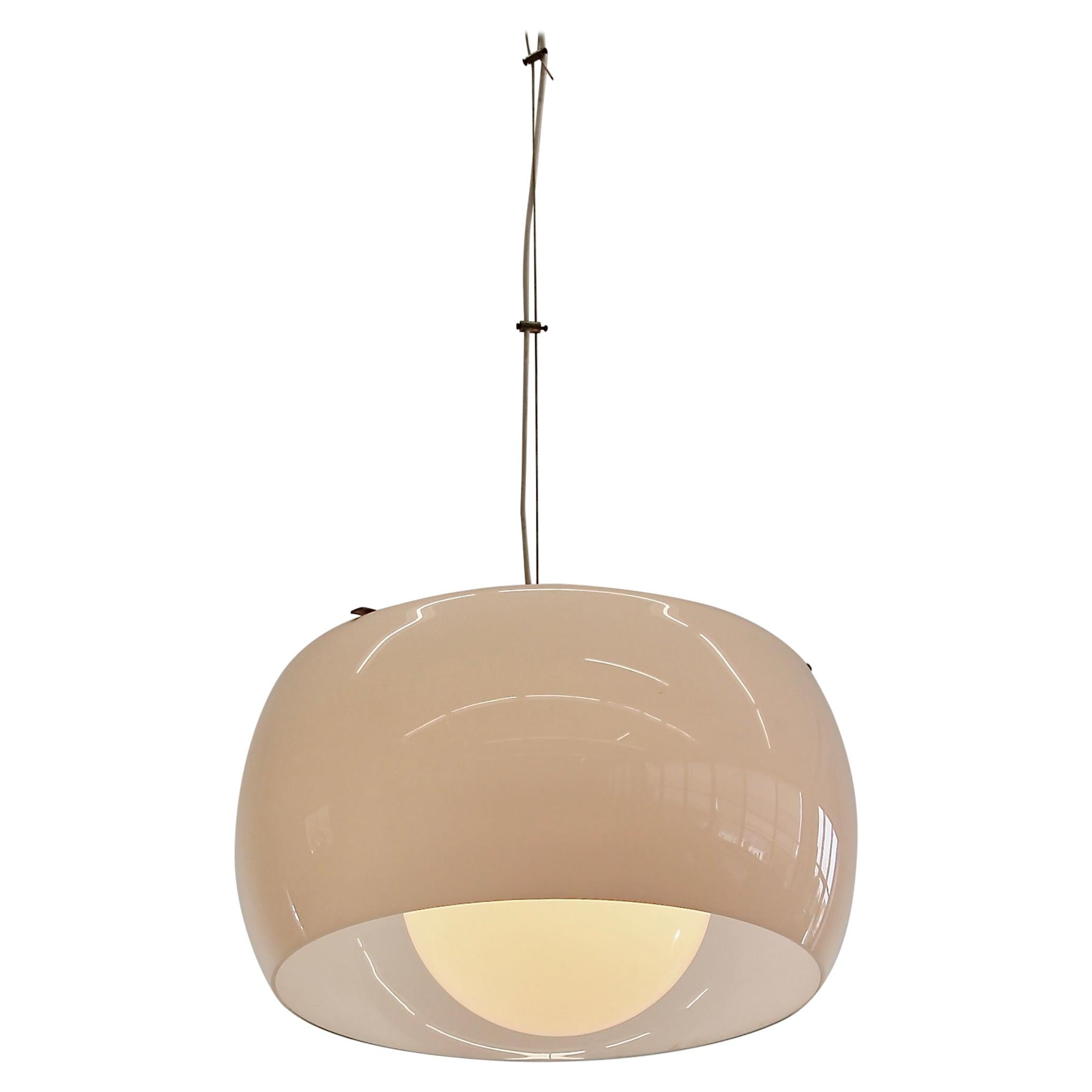 Omega 
Grande
 Hanging Lamp by Vico Magistretti, 1962