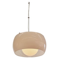 Omega 'Grande' Hanging Lamp by Vico Magistretti, 1962