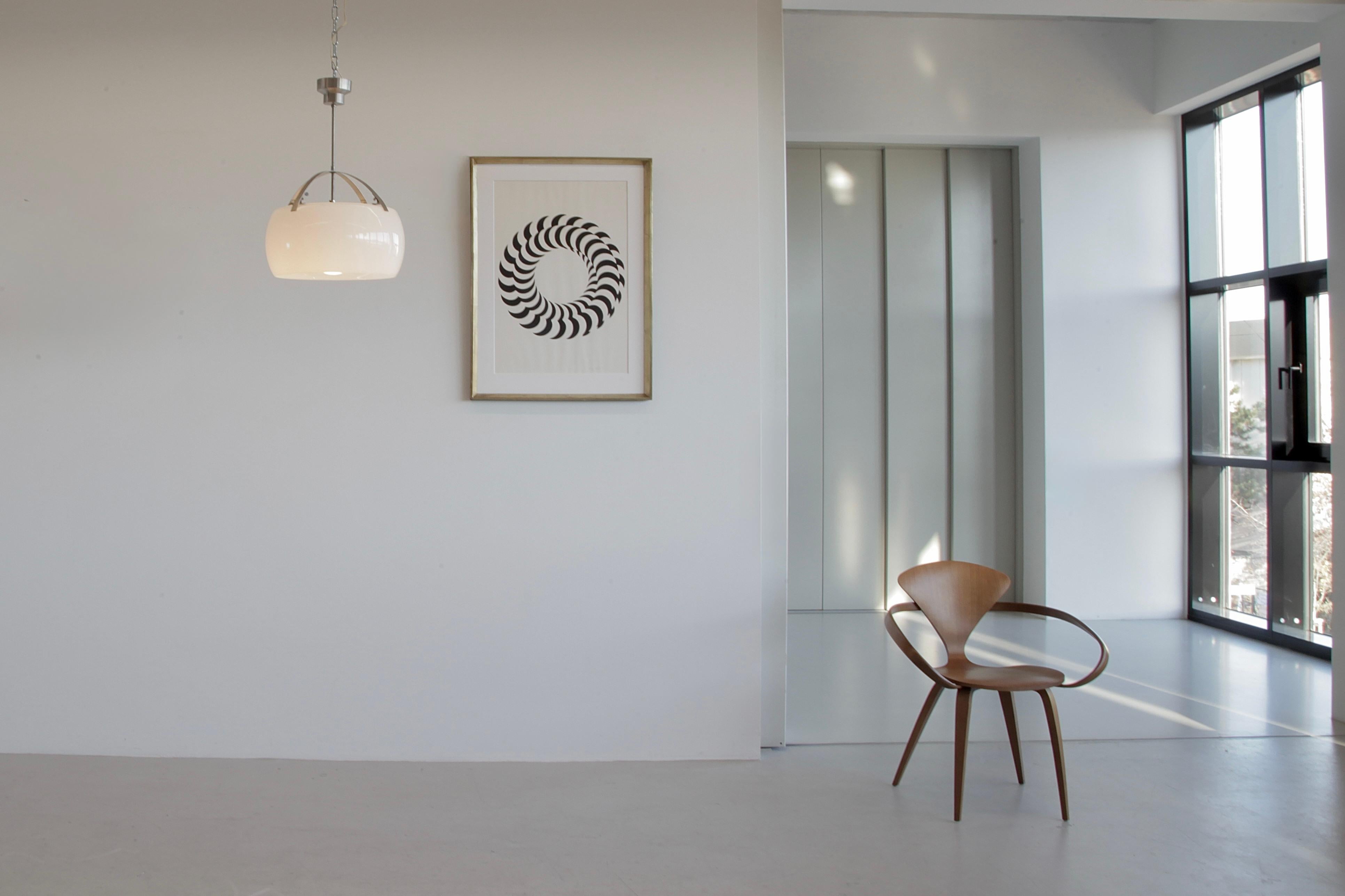 Metà XX secolo Lampada a sospensione OMEGA di Vico Magistretti, Artemide 1962 in vendita