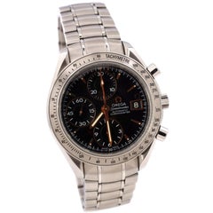 Omega Japan Speedmaster Date Chronograph Automatic Watch Stainless Steel 39
