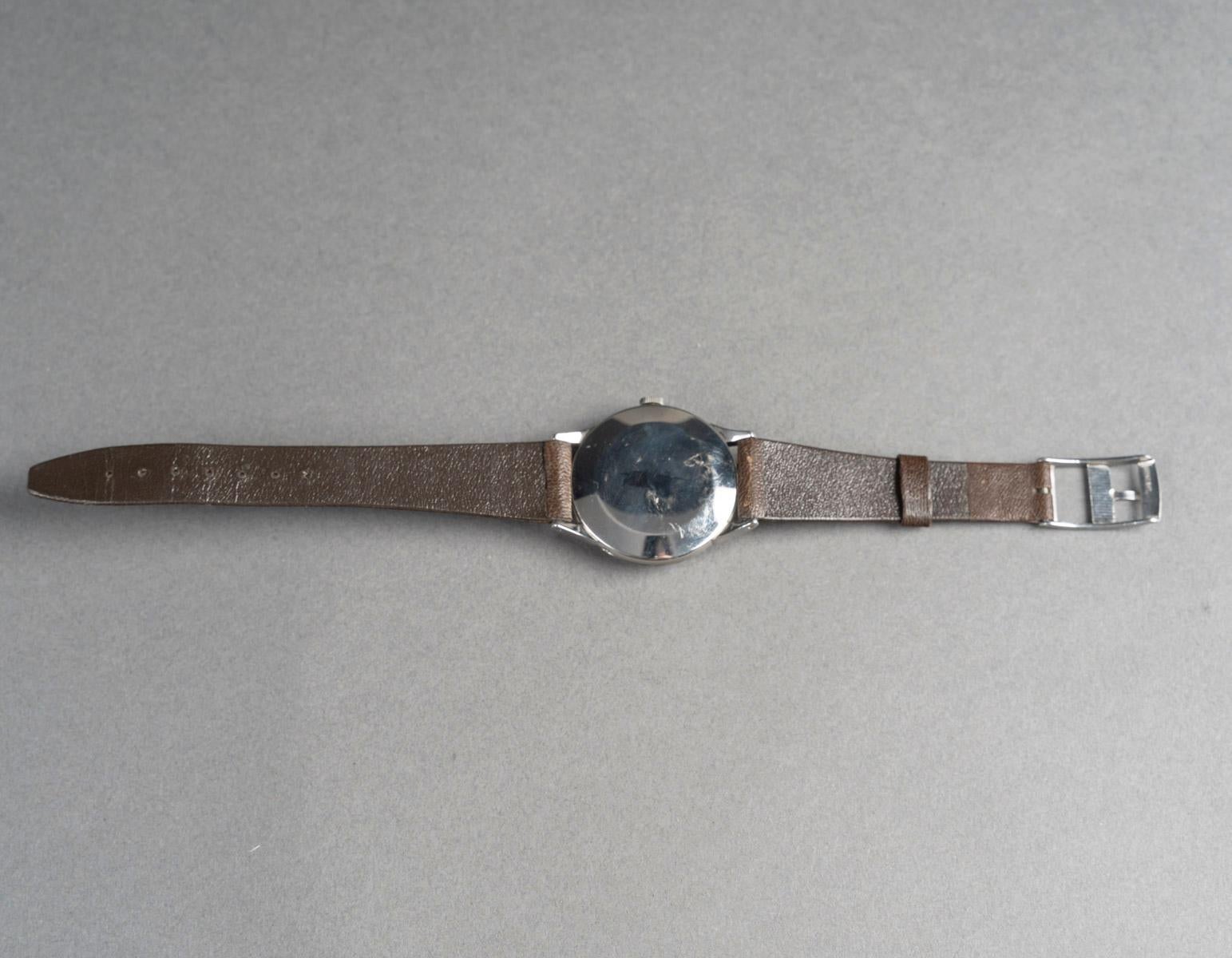 Omega Jumbo Triple Date Moonphase Cosmic Vintage Watch 1952 For Sale 1