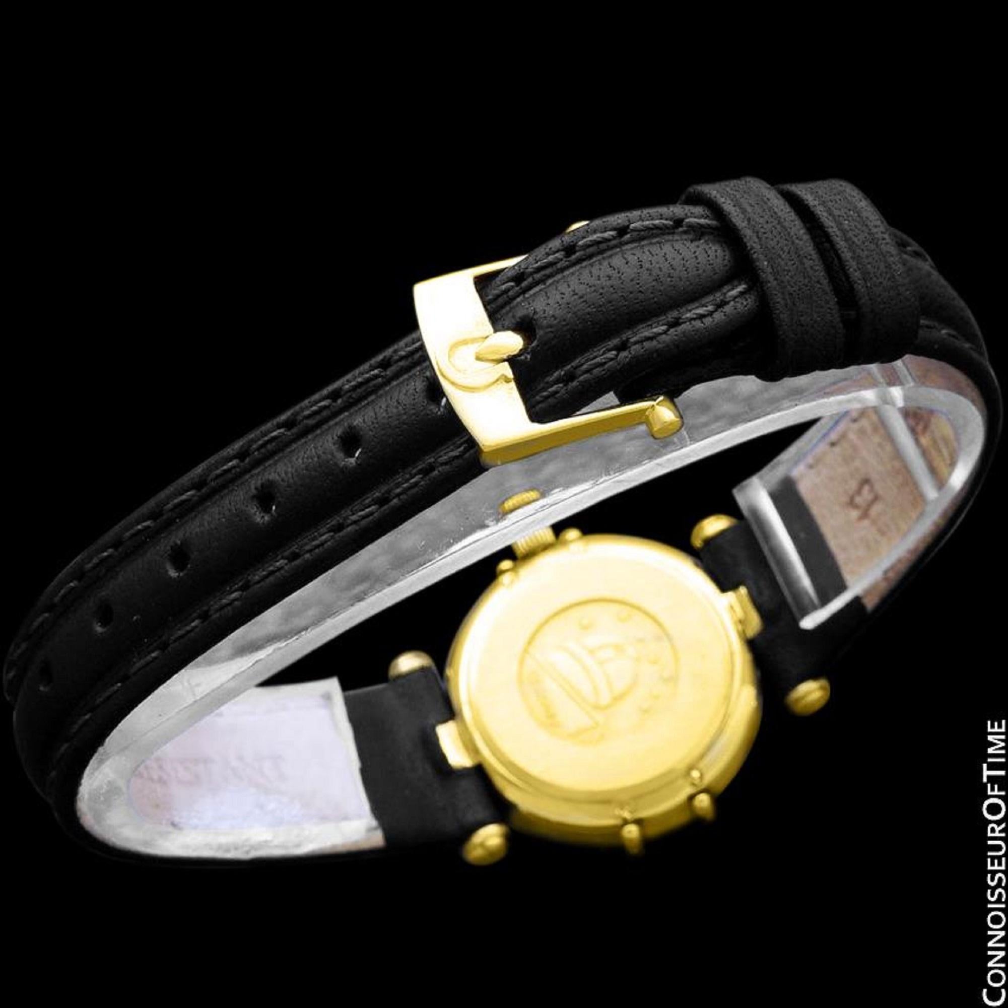 Omega Constellation, or 18 carats et diamants d'usine 3