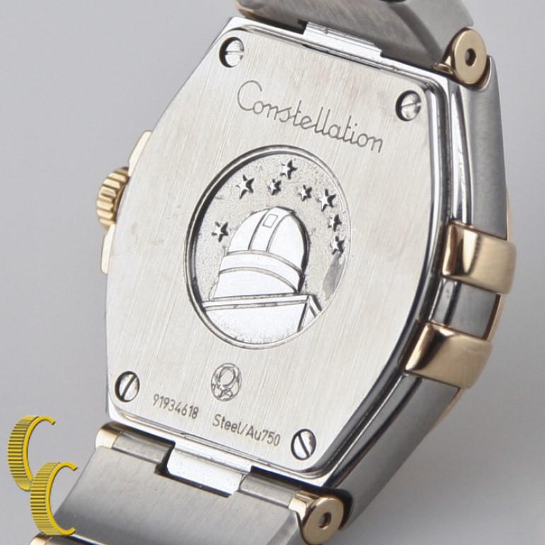 Omega Ladies Constellation 18 Karat Rose Gold and Stainless Steel Quartz Watch 2