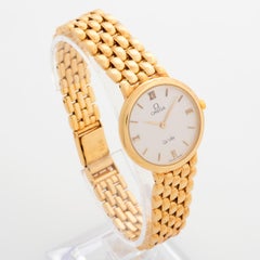 Omega Ladies De Ville, 18K Yellow Gold, Neo Vintage, Box & Papers