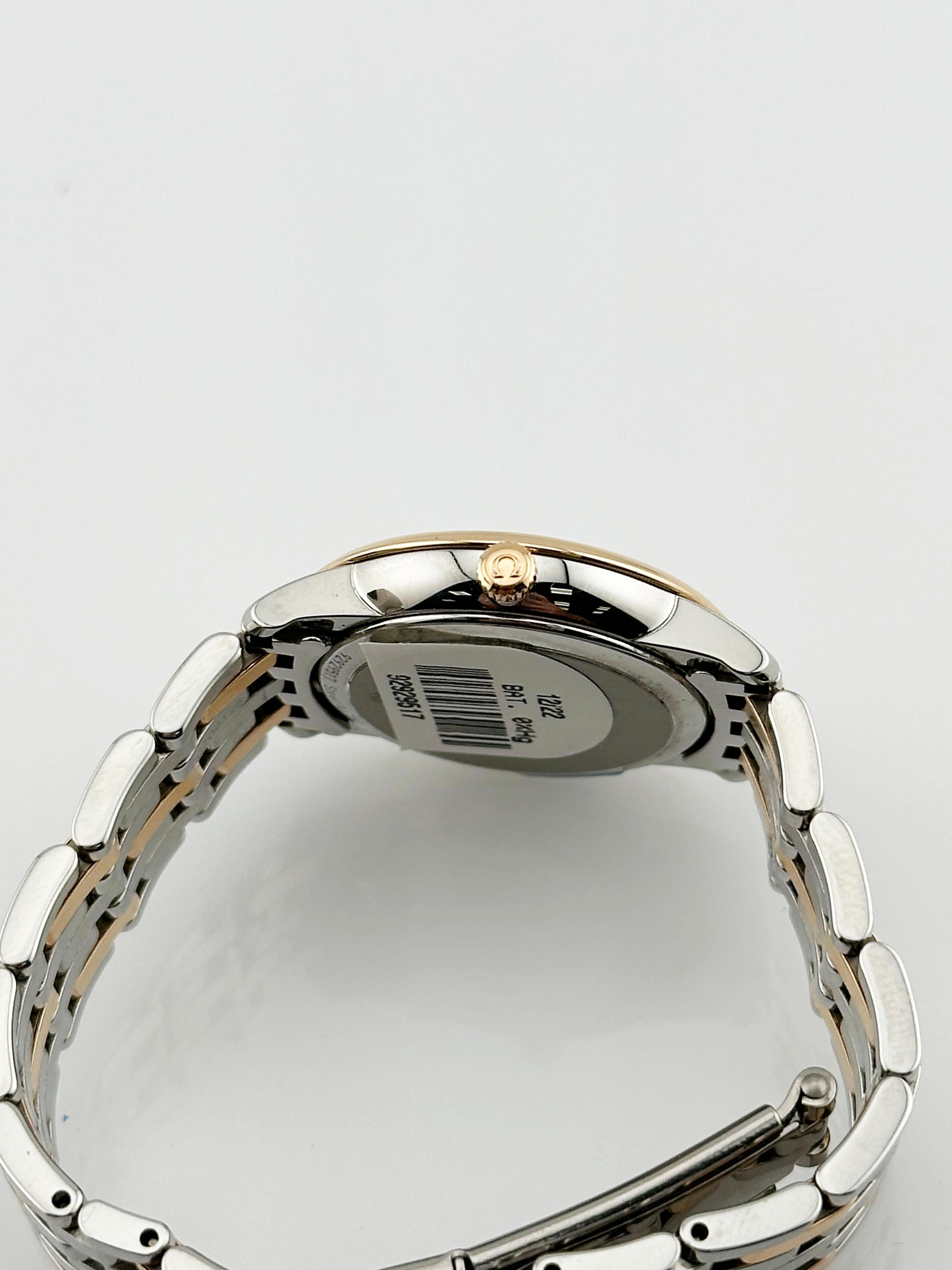 Omega Donna De Ville Prestige 424.20.27.60.52.003 Oro Rosa 18K Acciaio Scatola di carta in vendita 8