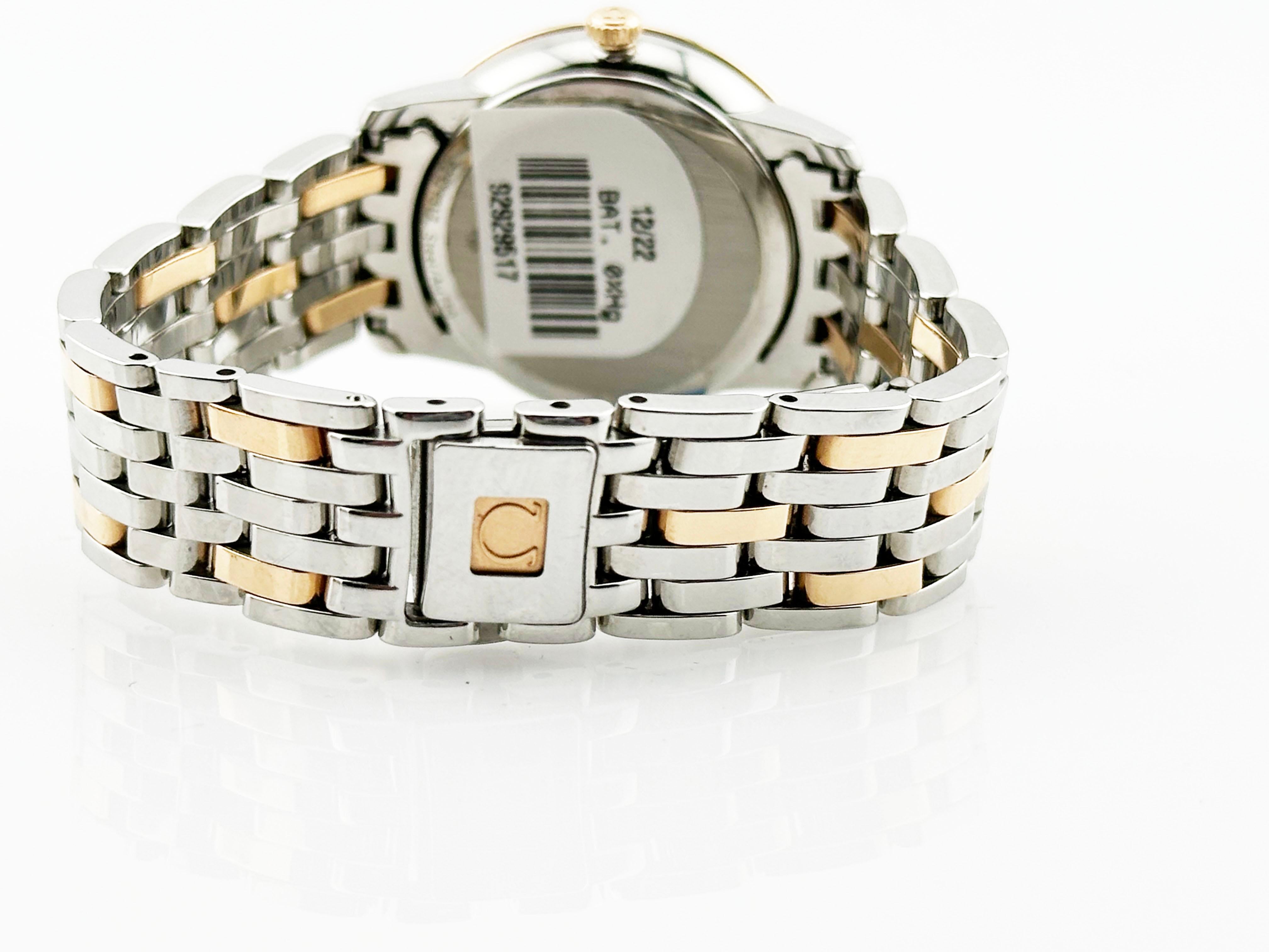 Omega Donna De Ville Prestige 424.20.27.60.52.003 Oro Rosa 18K Acciaio Scatola di carta in vendita 6