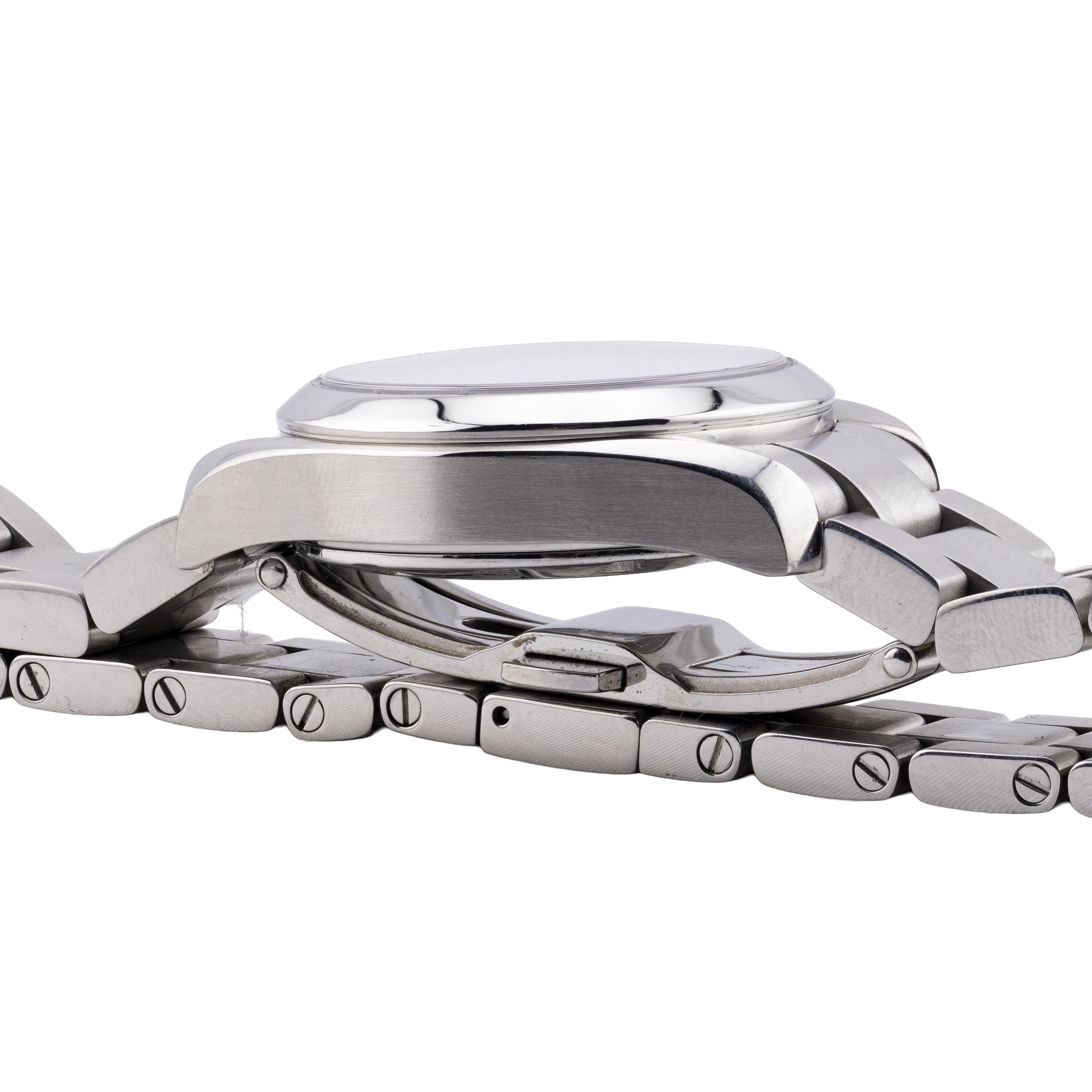 Reloj de pulsera Omega Ladies Seamaster Aqua Terra de acero inoxidable de 30 mm con fecha Contemporáneo en venta