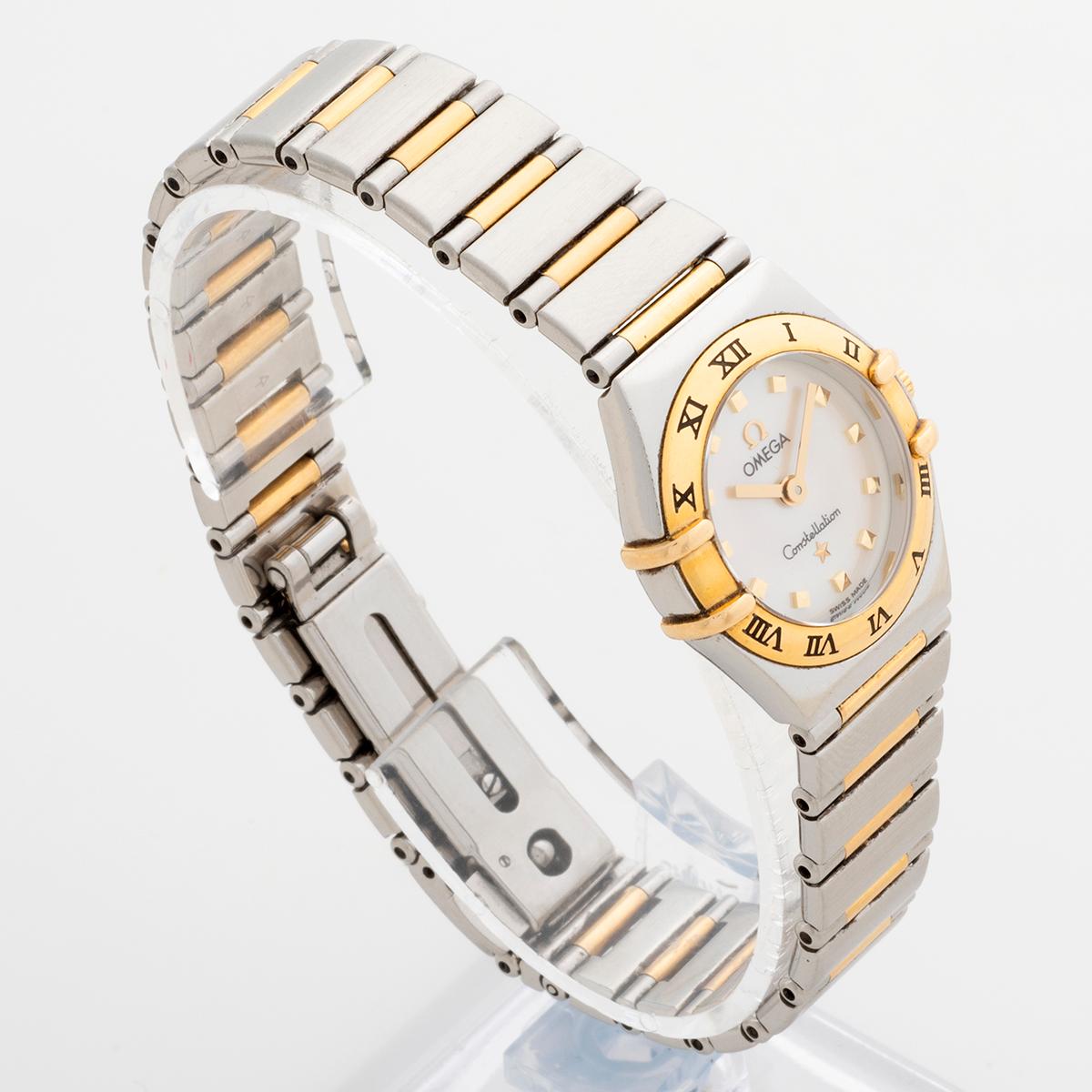 Unsere kultige Omega Lady Constellation Quarz, die in der Zeit als Cindy Crawfords 