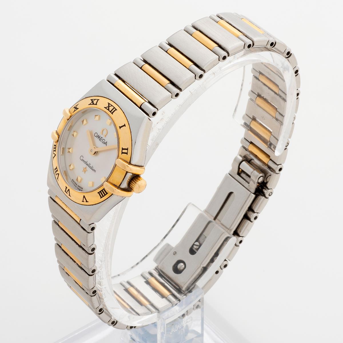 Omega Lady Constellation Quartz, Cindy Crawfords 'My Choice', Baujahr 1998 im Zustand „Gut“ im Angebot in Canterbury, England