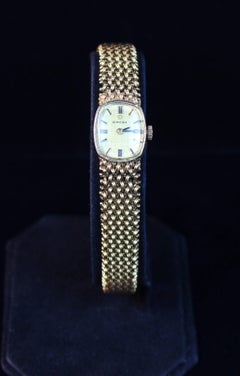 Montre-bracelet Omega en or jaune pour dames