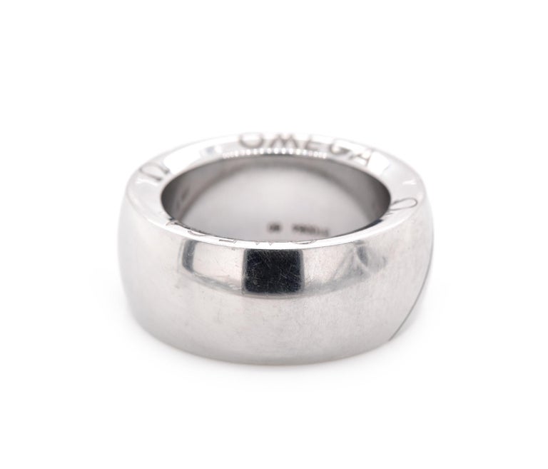 Omega Mania Stainless Steel Band at 1stDibs | omegamania ring