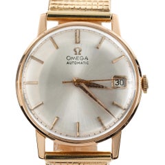 Omega Men's Classic Automatic Rose Gold Wristwatch