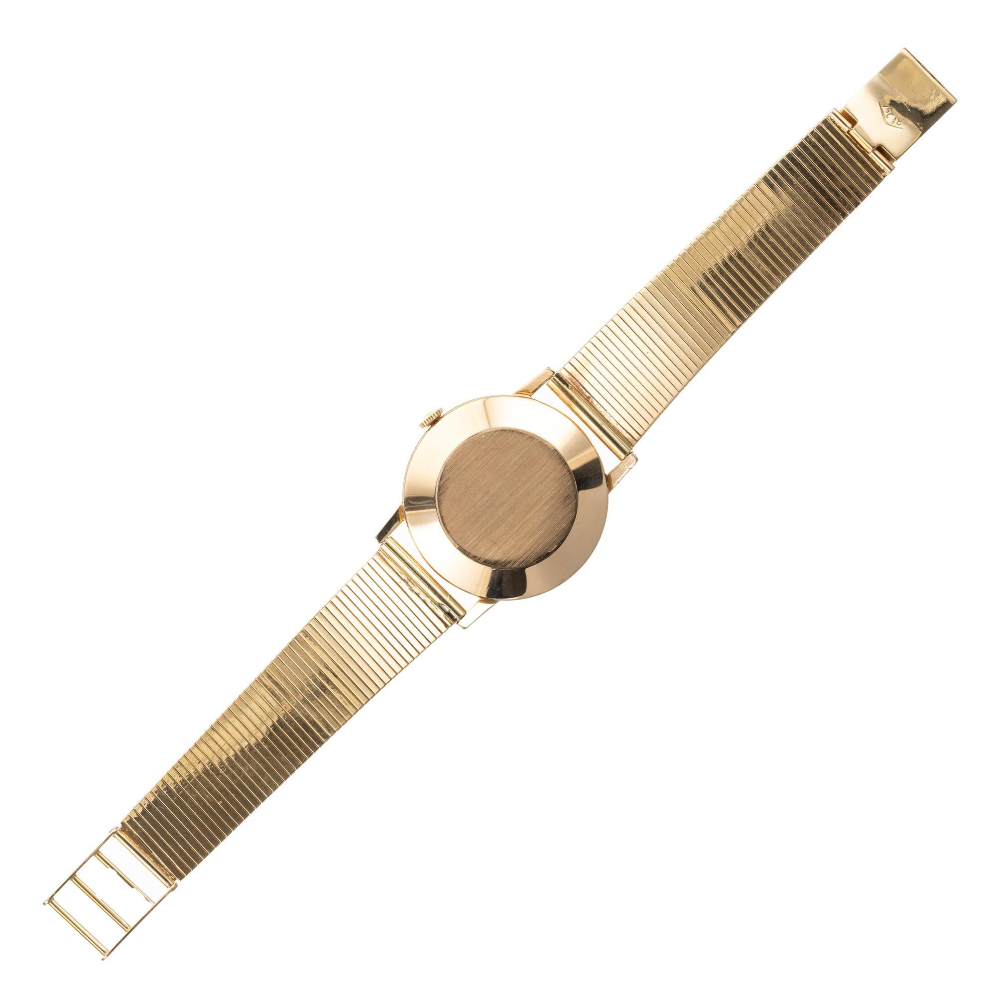 Omega Herren Classic Automatik Rose Gold Armbanduhr Damen im Angebot
