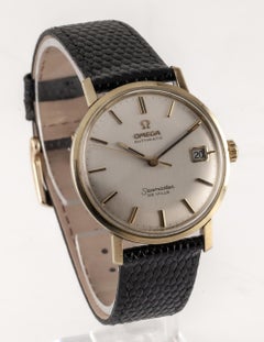 Omega Men's Gold-Plated Seamaster Automatic Watch with Date 565