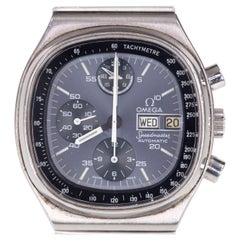 Omega Hommes SS Speedmaster Chronograph Automatic Watch avec boîtier TV 176